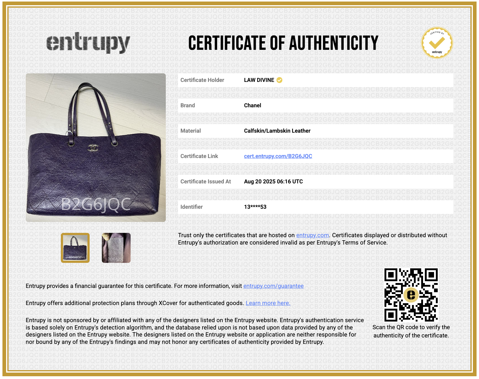 Blue Quilted Glazed Leather On-the-Road XL Tote Bag