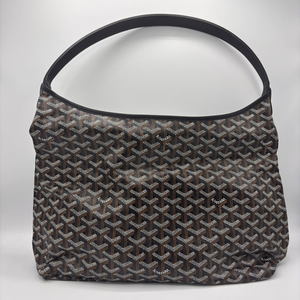 Boheme Hobo Coated Canvas Black