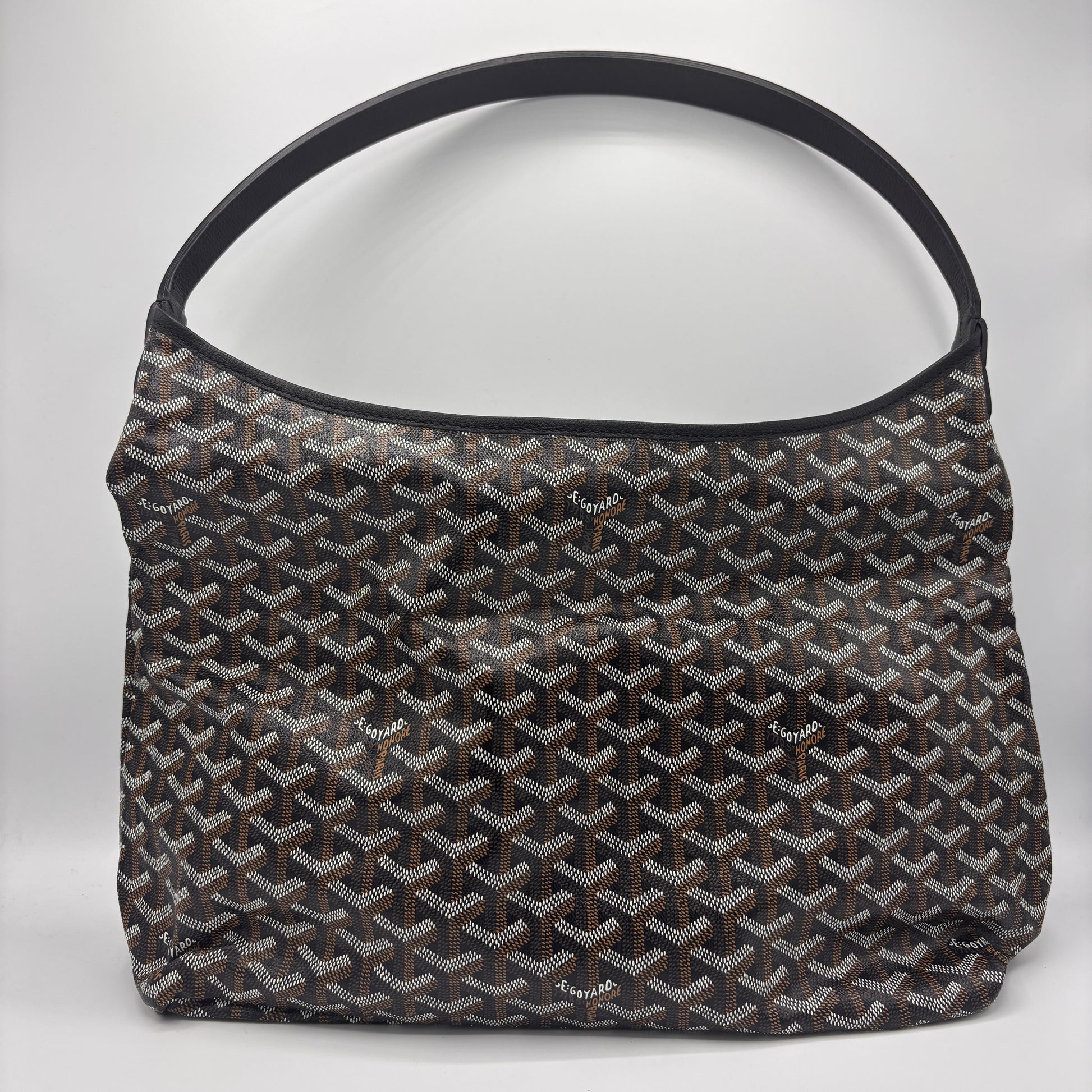 Boheme Hobo Coated Canvas Black