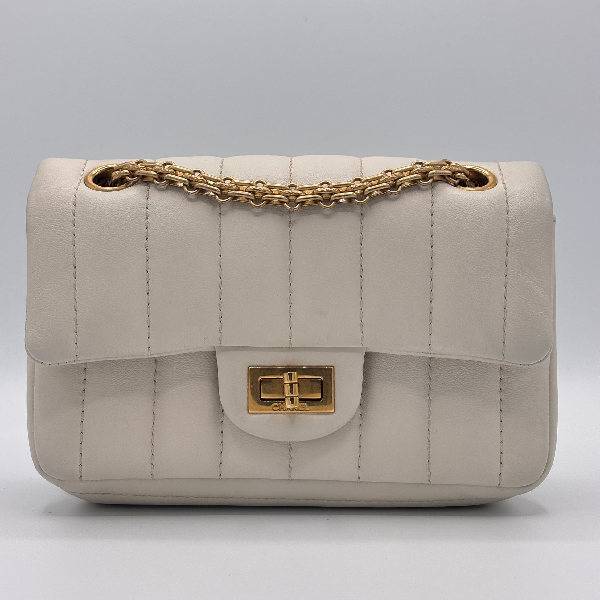 Reissue 2.55 Flap Bag Vertical Quilted Calfskin Mini