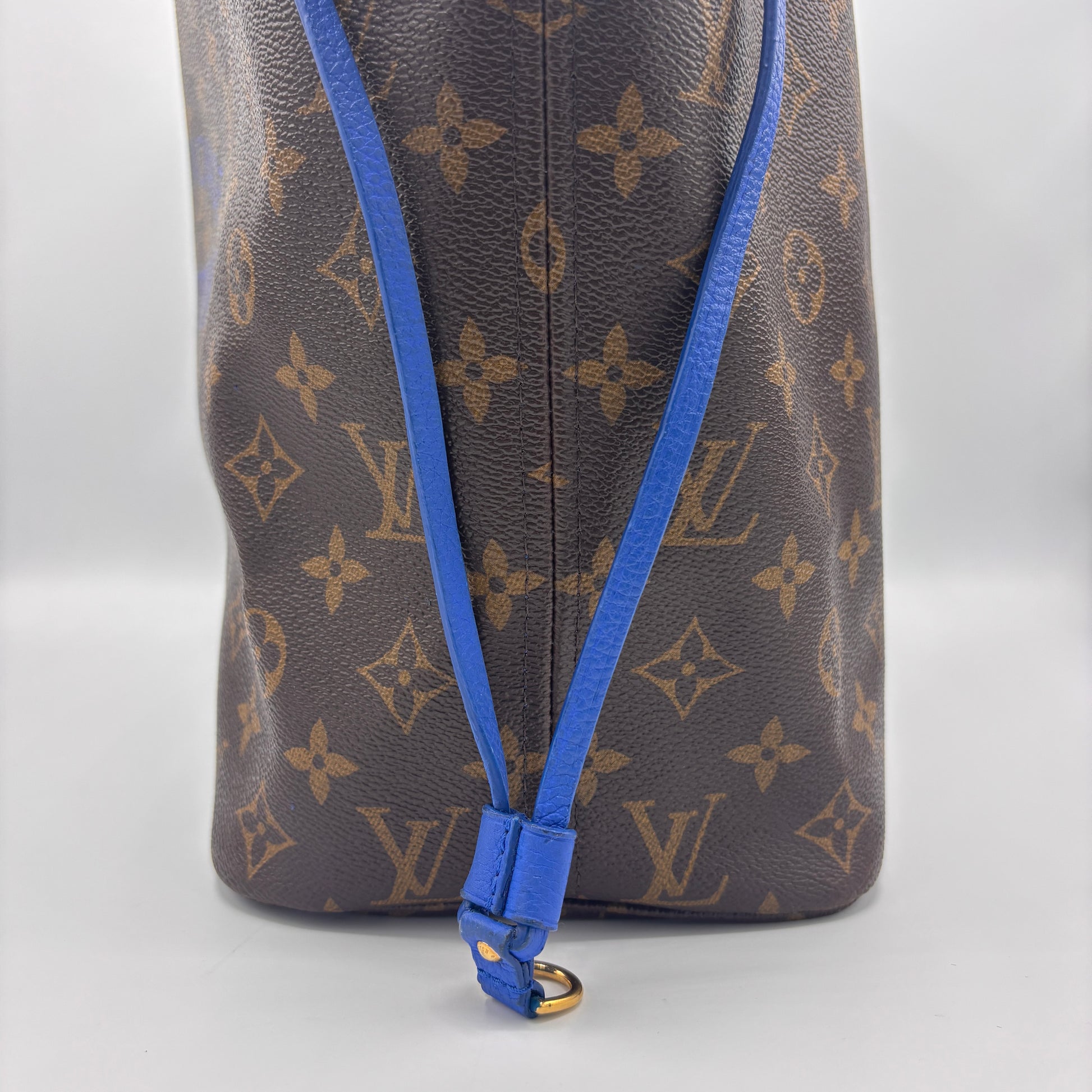 Neverfull Tote Limited Edition Ikat Monogram Canvas with Leather MM