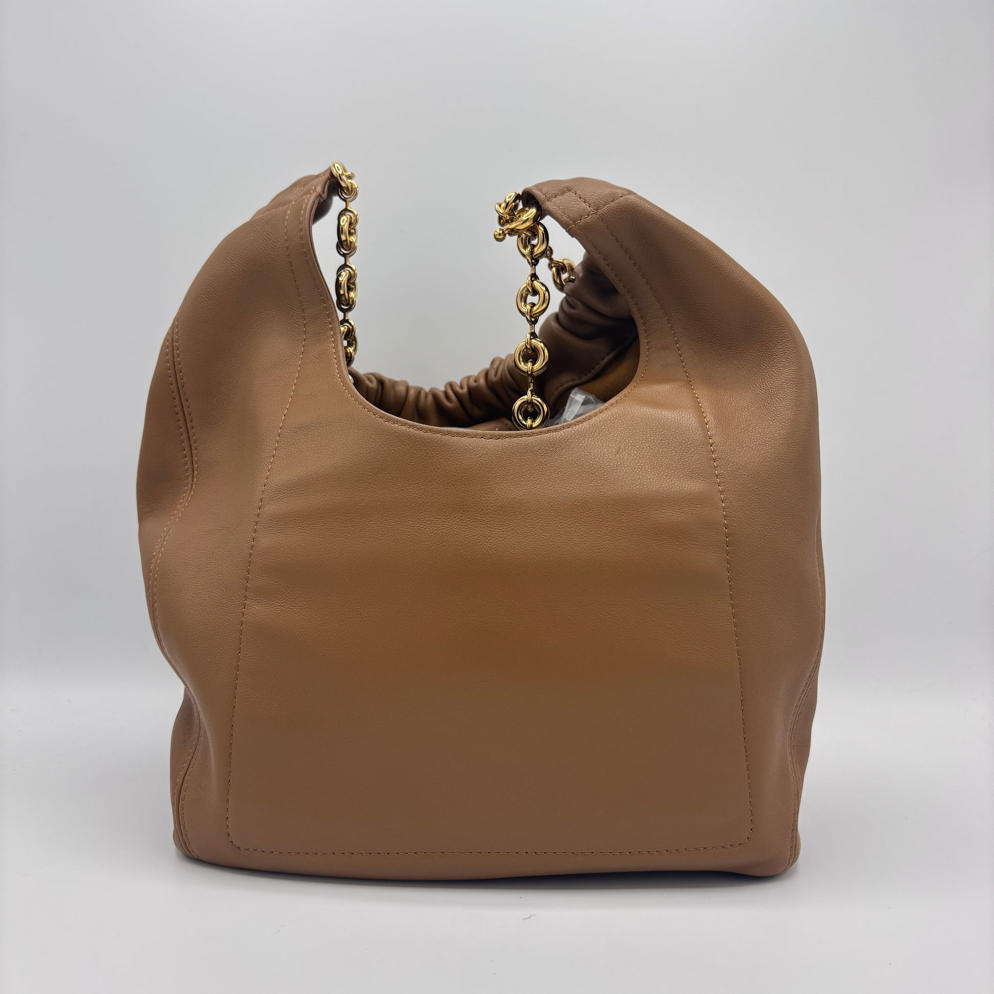 Squeeze Hobo Bag Leather Small
