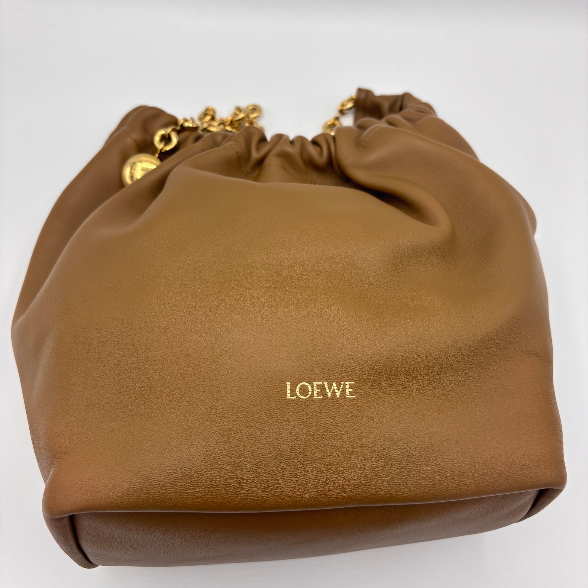Squeeze Hobo Bag Leather Small