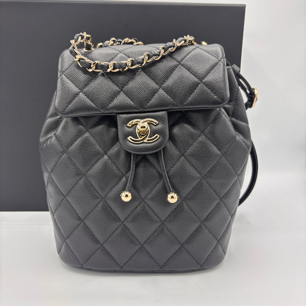 Urban Spirit NM Backpack Quilted Caviar Mini