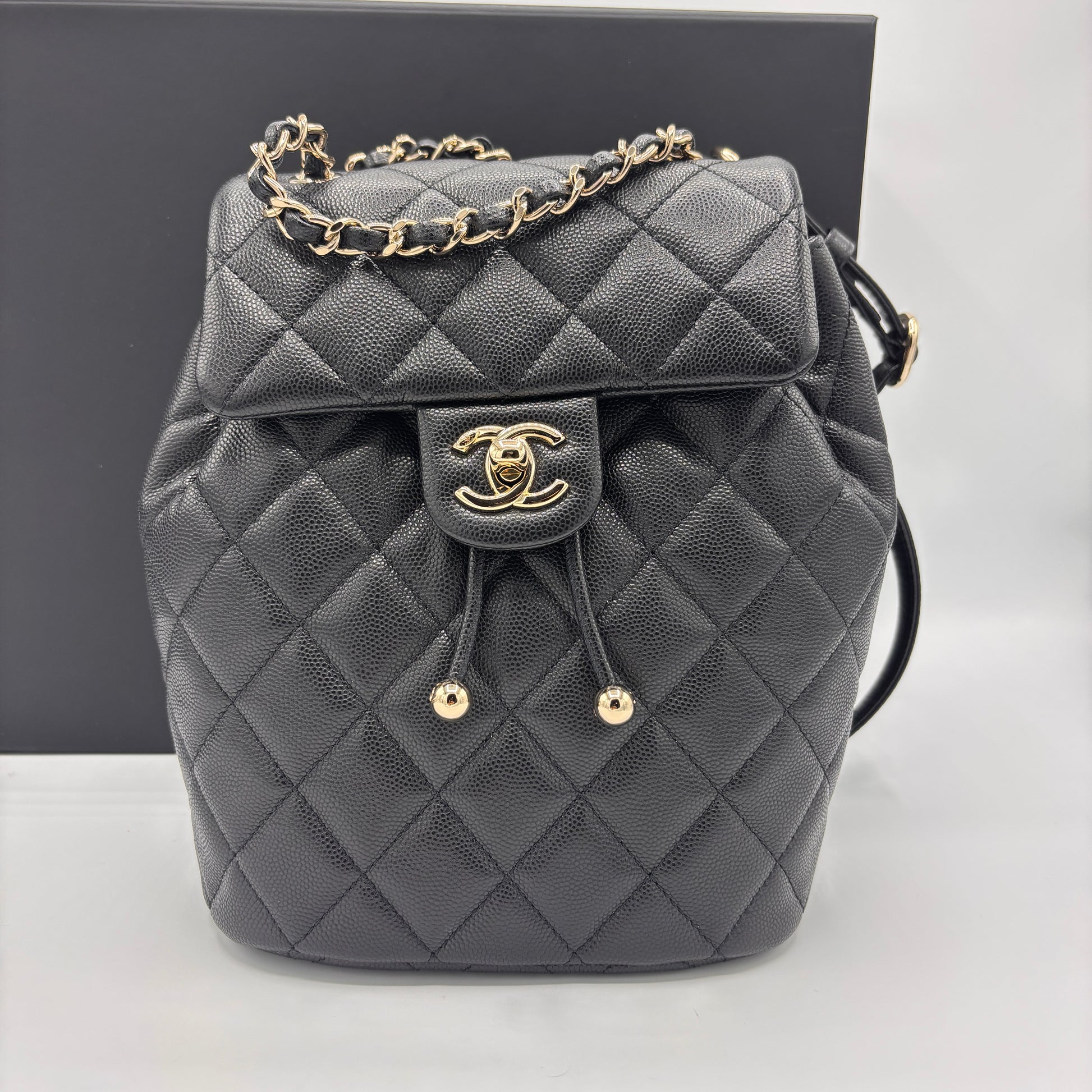 Urban Spirit NM Backpack Quilted Caviar Mini