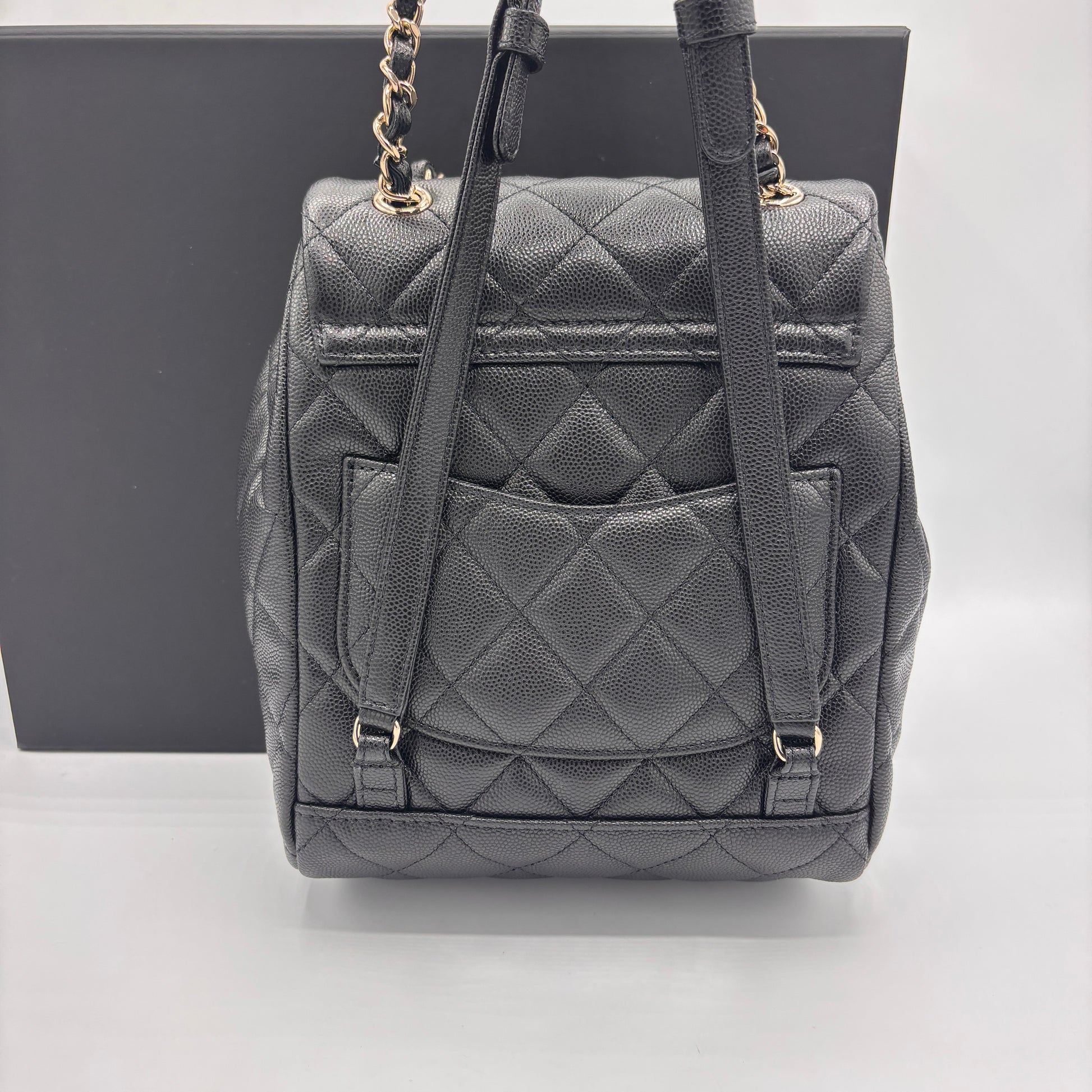 Urban Spirit NM Backpack Quilted Caviar Mini