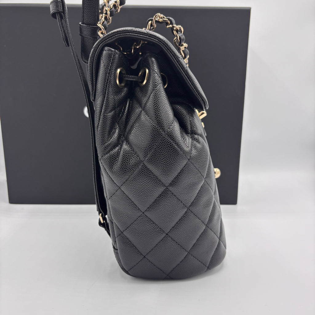 Urban Spirit NM Backpack Quilted Caviar Mini