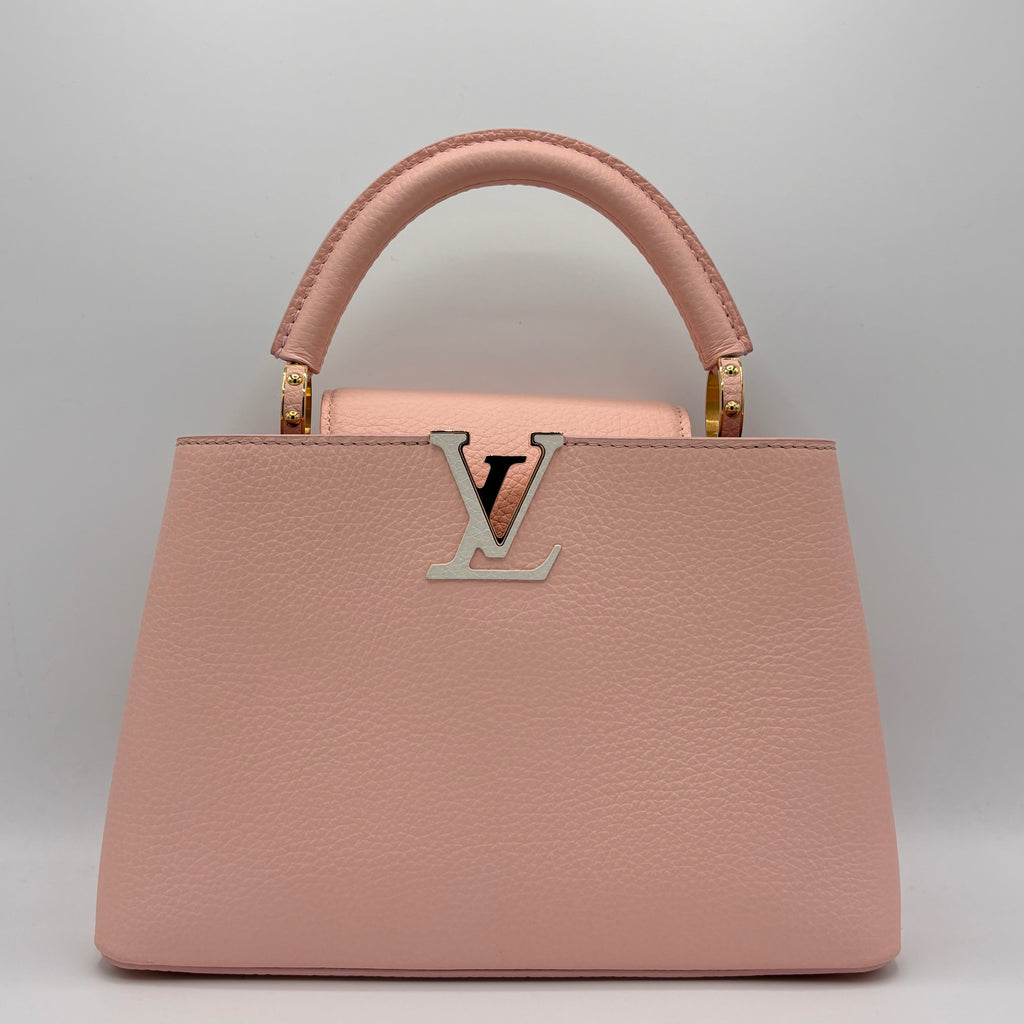 Capucines Bag Leather BB Pink
