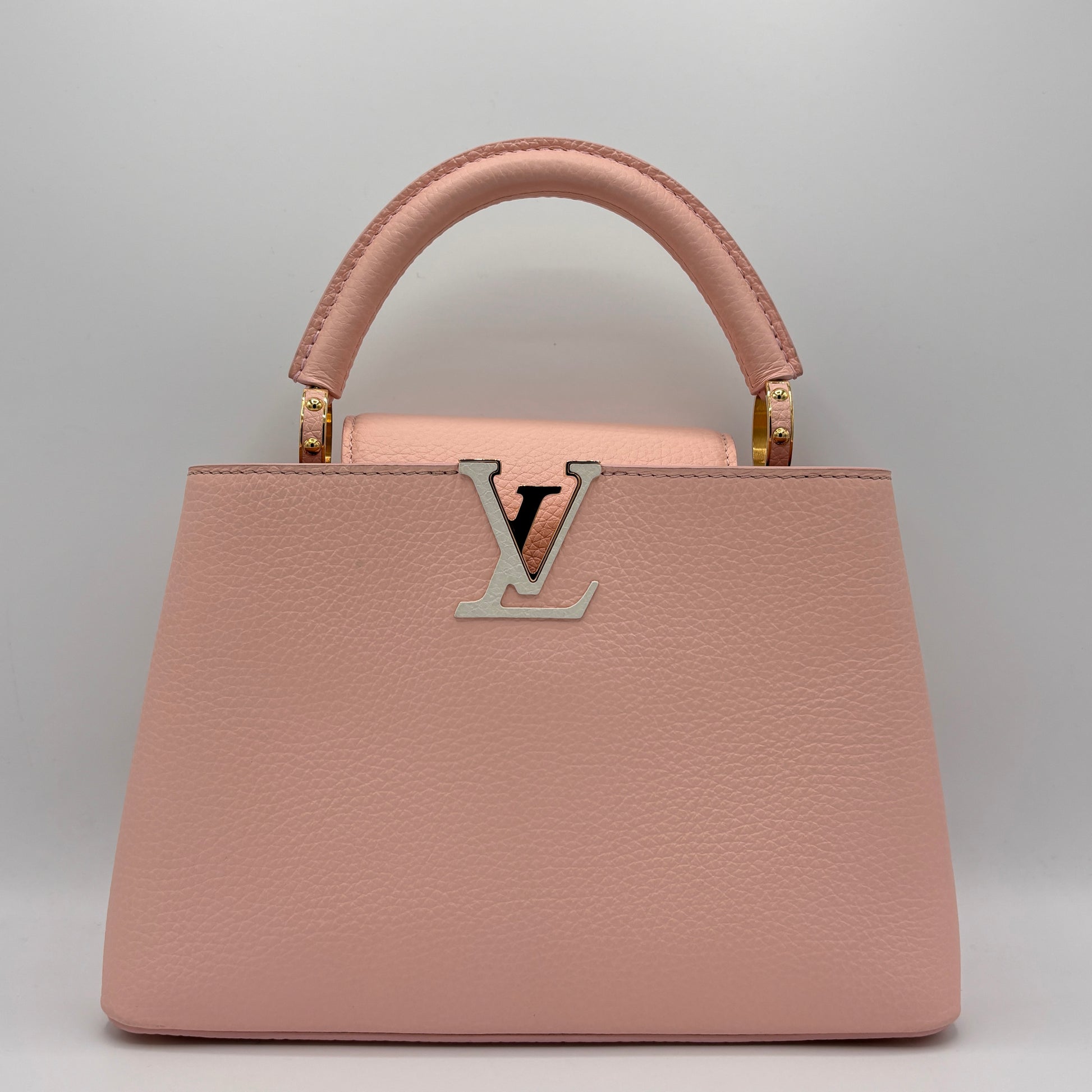 Capucines Bag Leather BB Pink