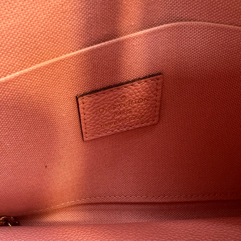 Empreinte Pochette Felicie Chain Wallet Rose Poudre twins