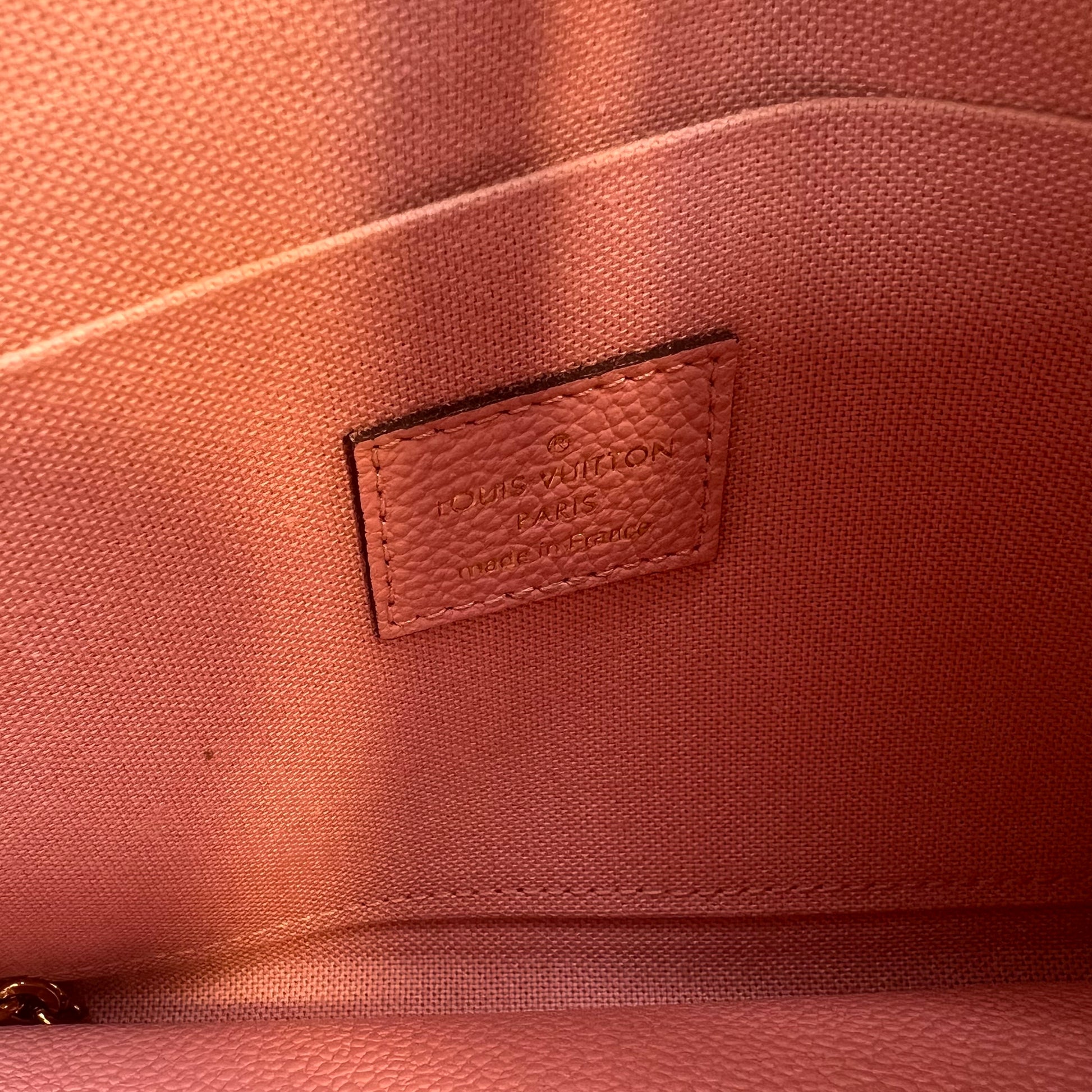 Empreinte Pochette Felicie Chain Wallet Rose Poudre twins