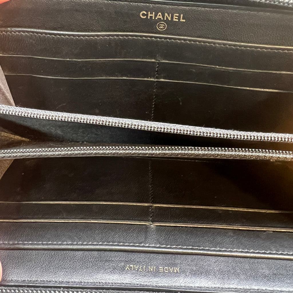 Boy Yen Wallet Quilted Lambskin twins