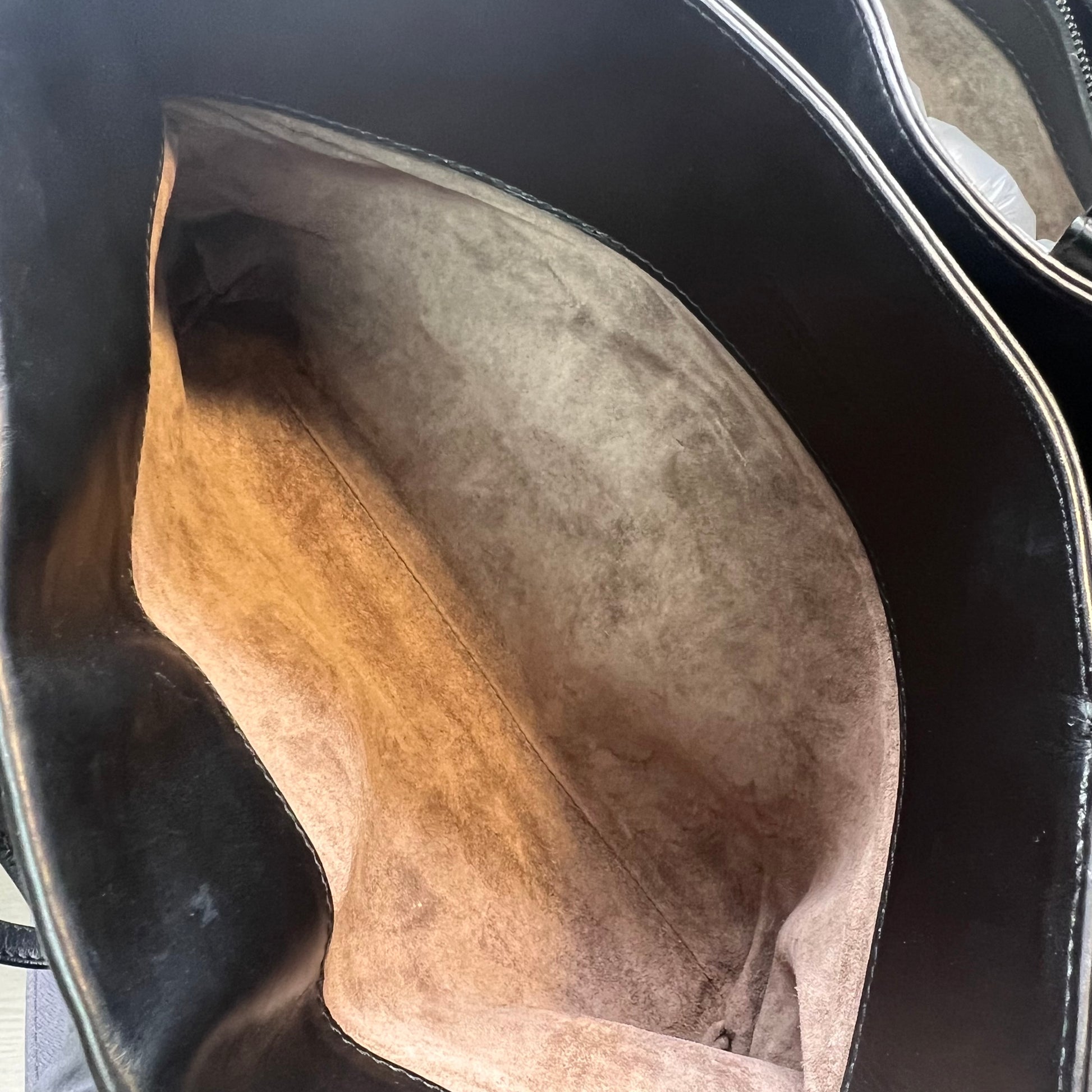 Light Calf Intrecciato Small Roma Black twins