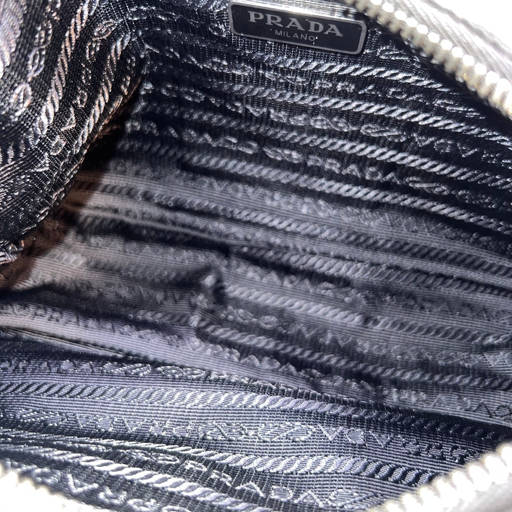 Black Tessuto Nylon 2005 Re-Edition Shoulder Bag twins