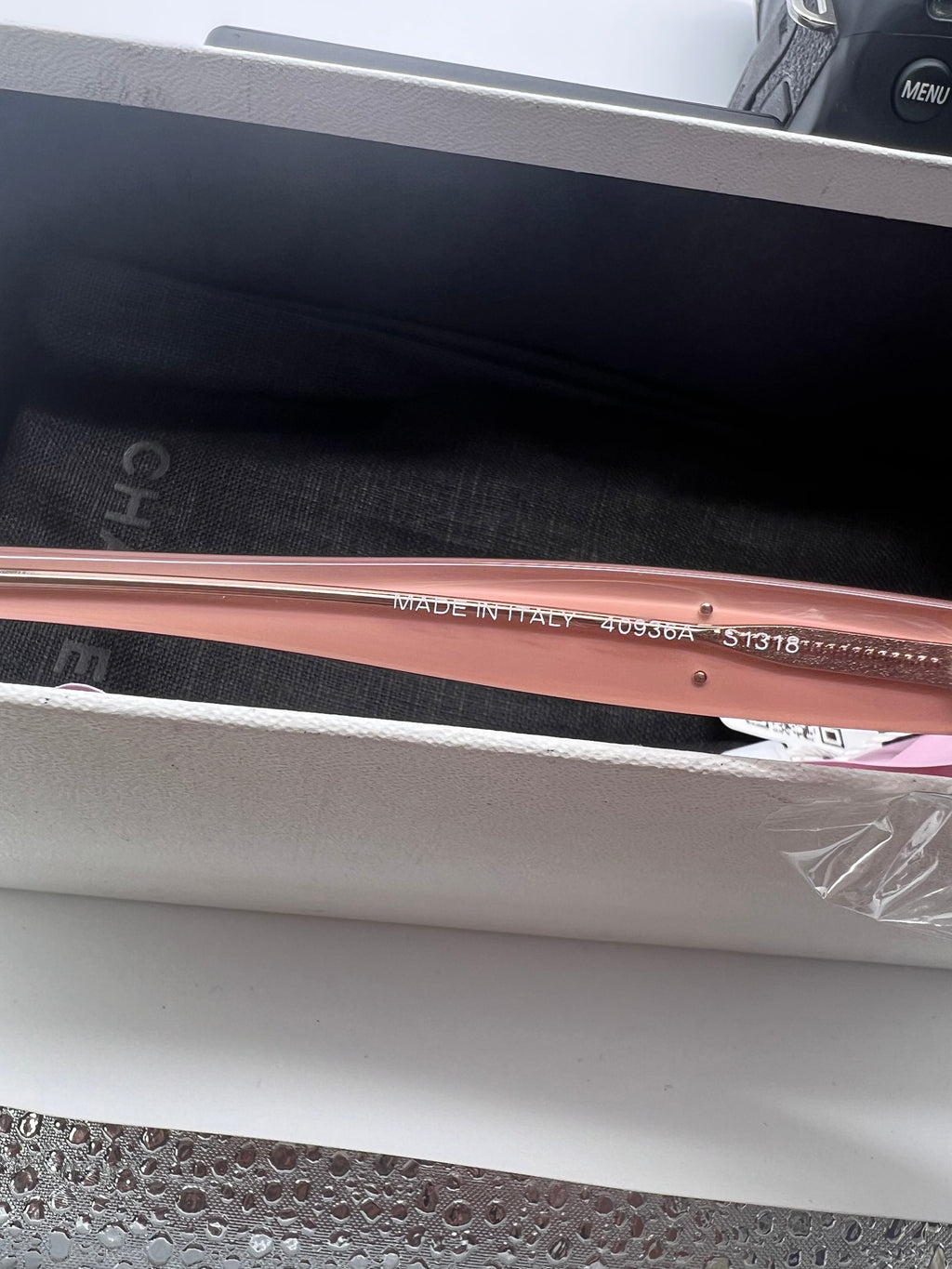 Acetate Round CC Sunglasses Pink twins