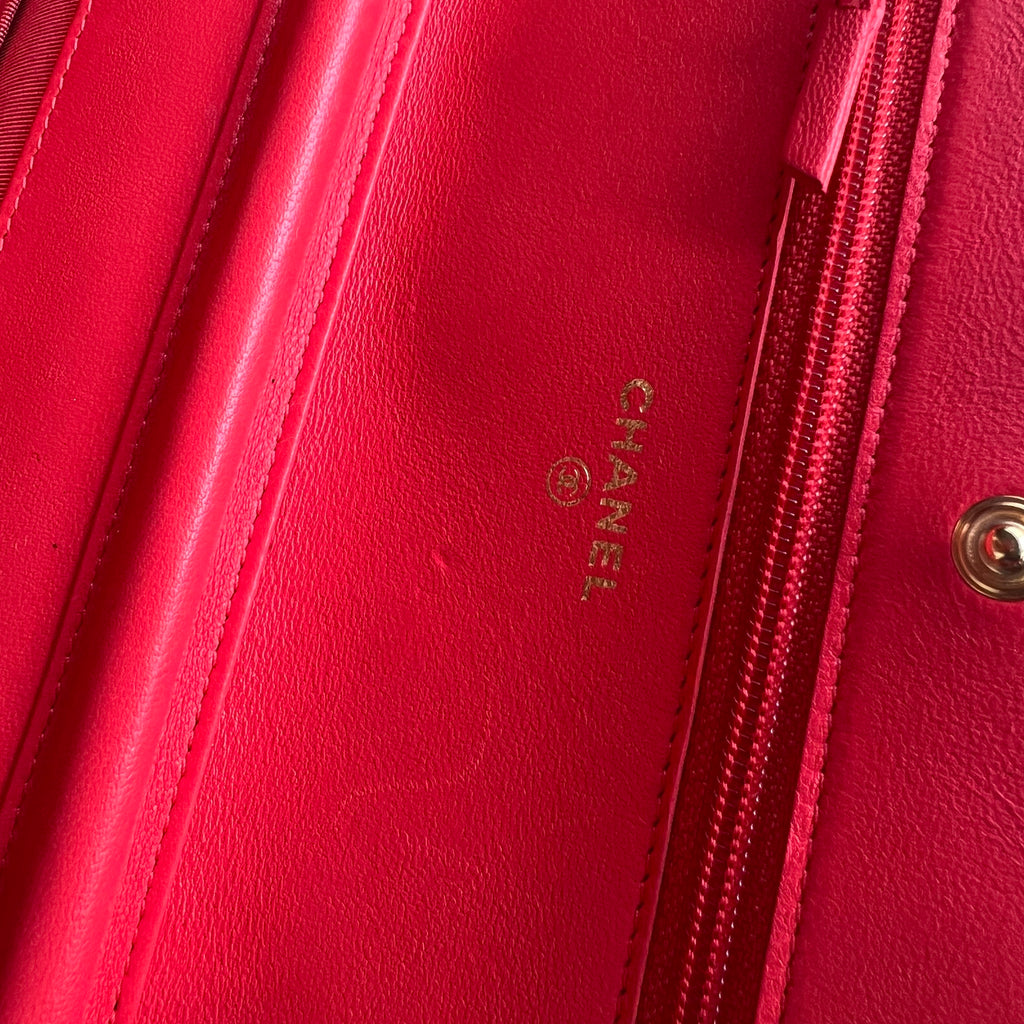 Wallet on Chain Quilted Lambskin twins