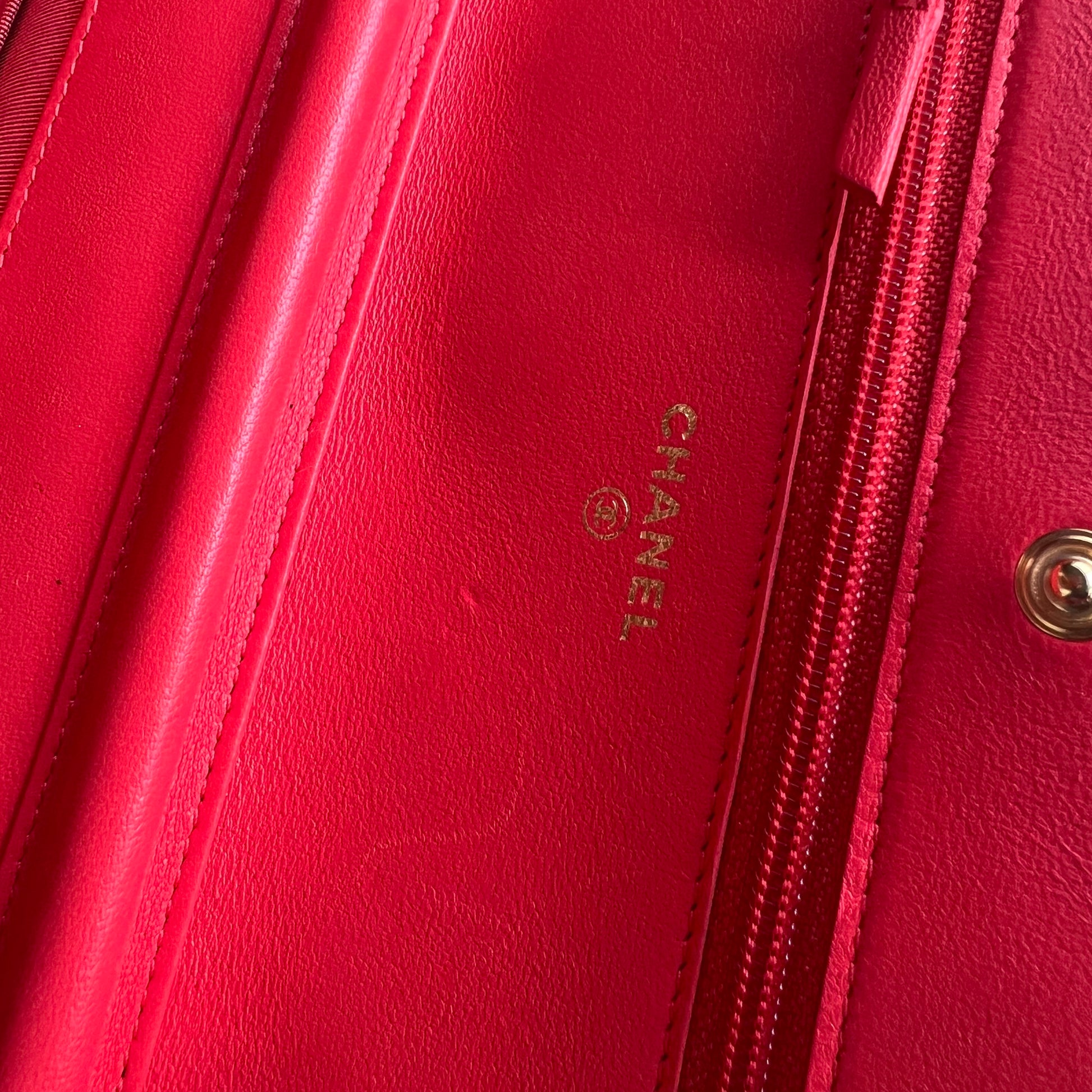 Wallet on Chain Quilted Lambskin twins