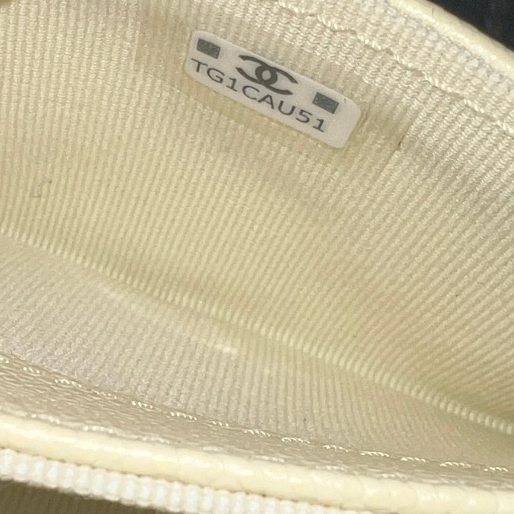 Calfskin Wallet Women's Light Yellow twins