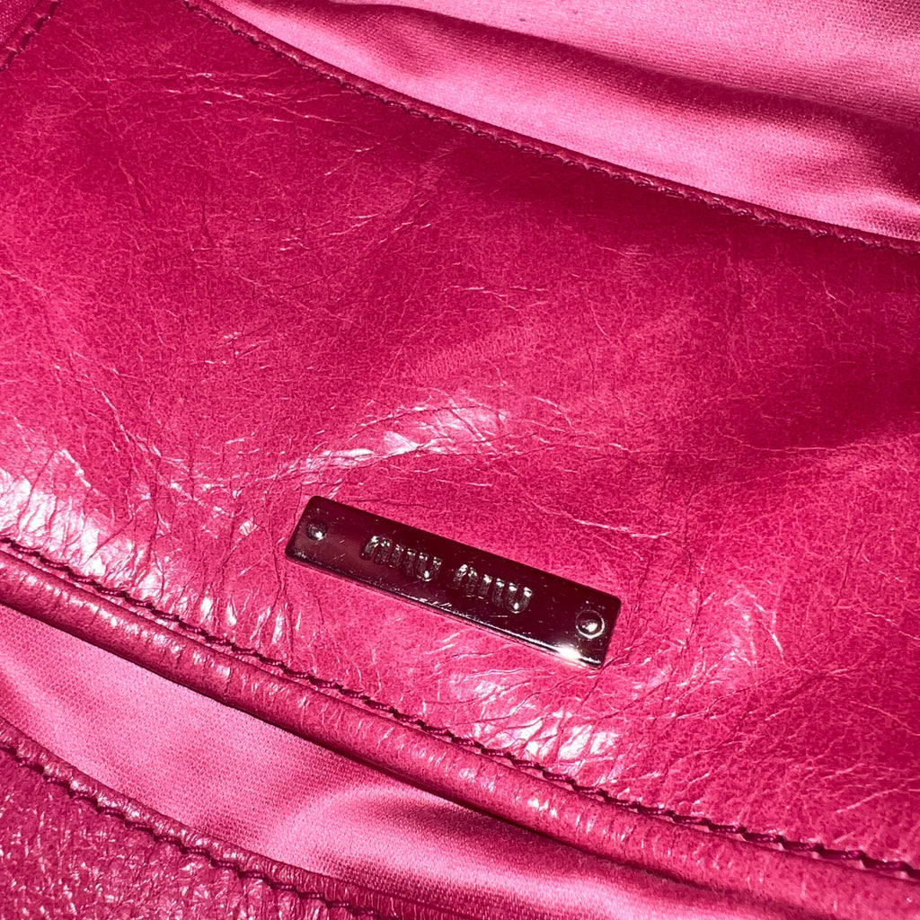 Vitello Lux Mini Bow Bag Loto twins