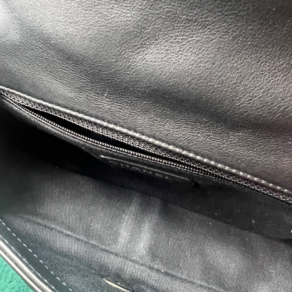 Coco Shine Flap Bag Quilted Patent Small Twins