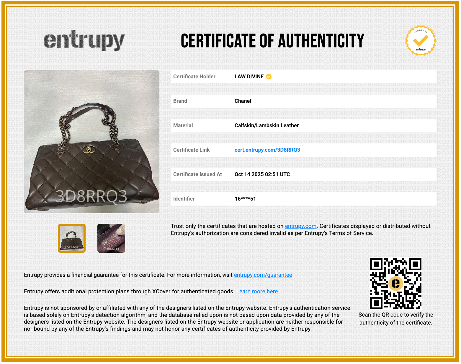 Perfect Edge Tote Quilted Leather Small