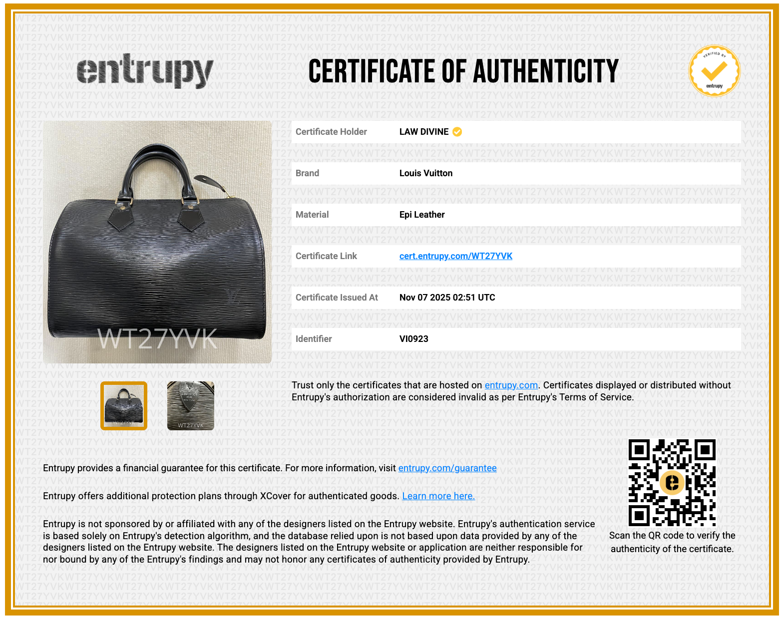 Black Epi Leather Speedy 30Bag