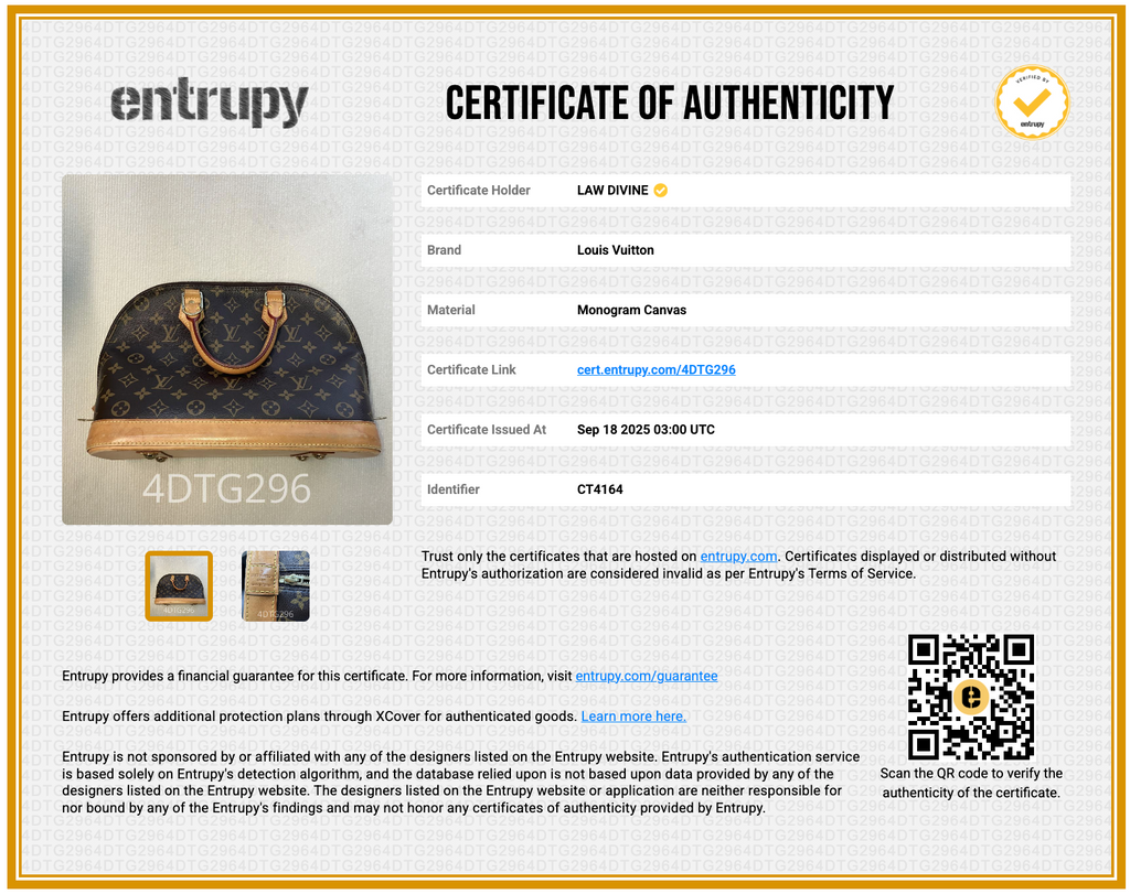 Alma Handbag Monogram Canvas PM satche