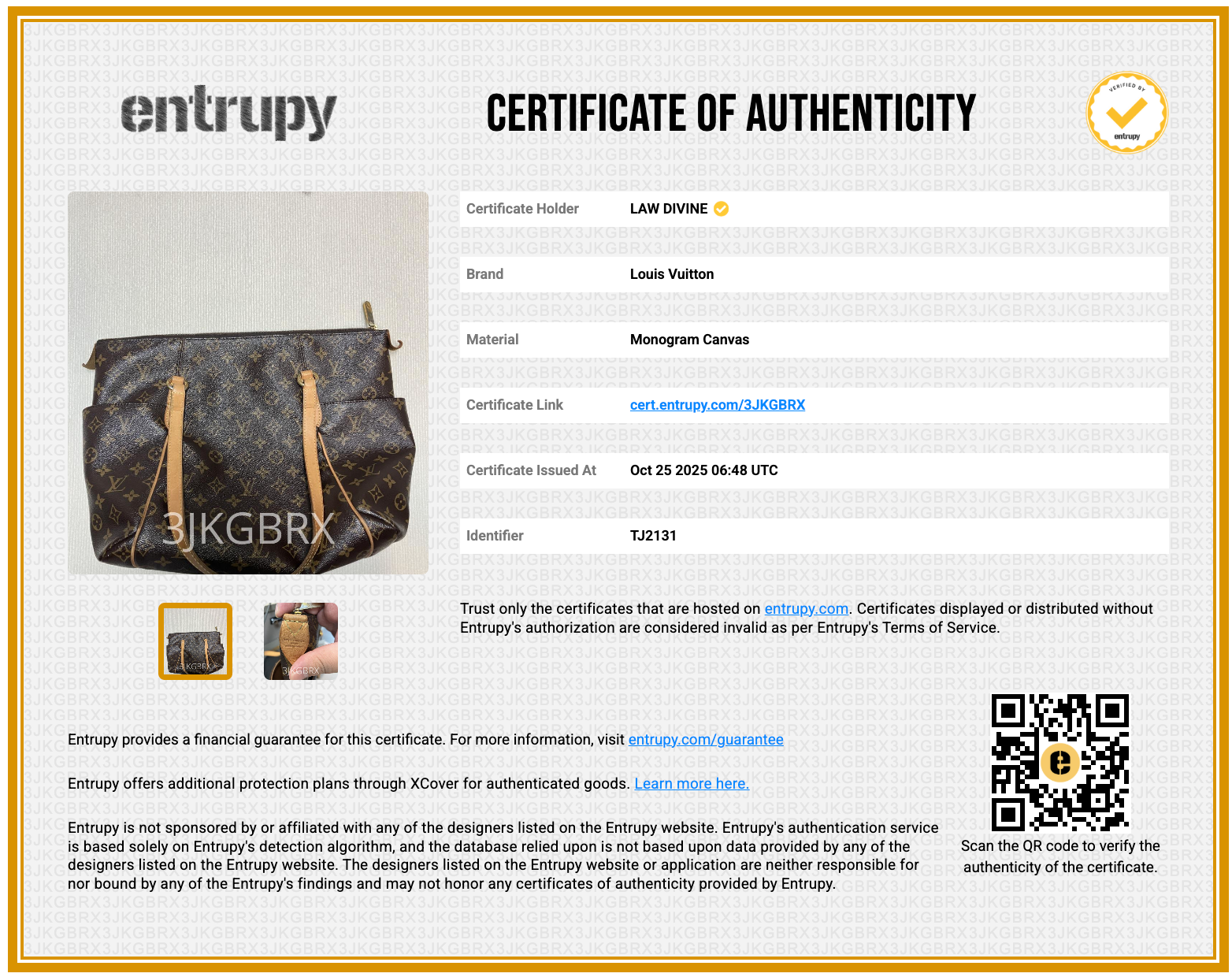 Totally Handbag Monogram Canvas MM Twins