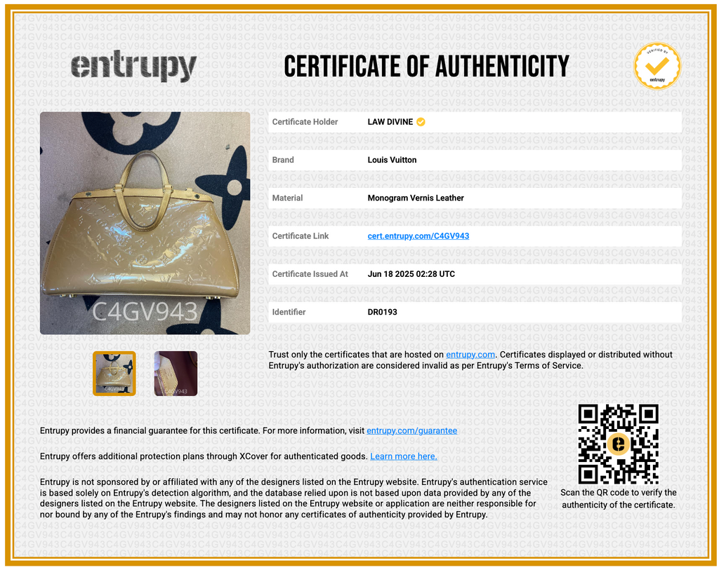 Brea Handbag Monogram Vernis MM