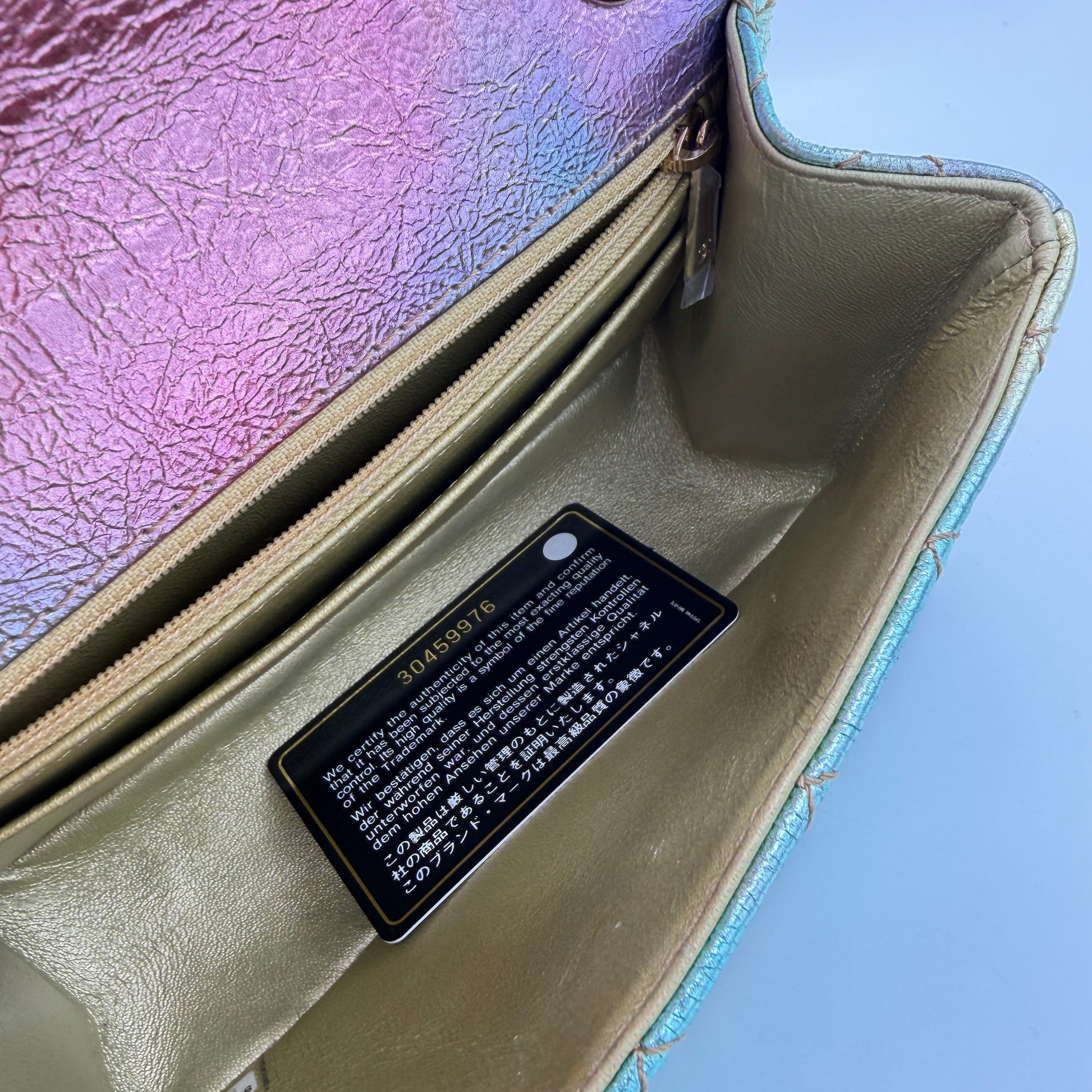 Mini Reissue Rainbow Flap Bag