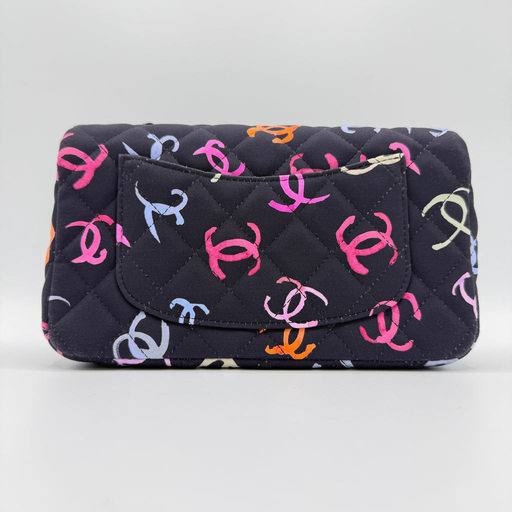 Printed Fabric Quilted Mini Rectangular Flap