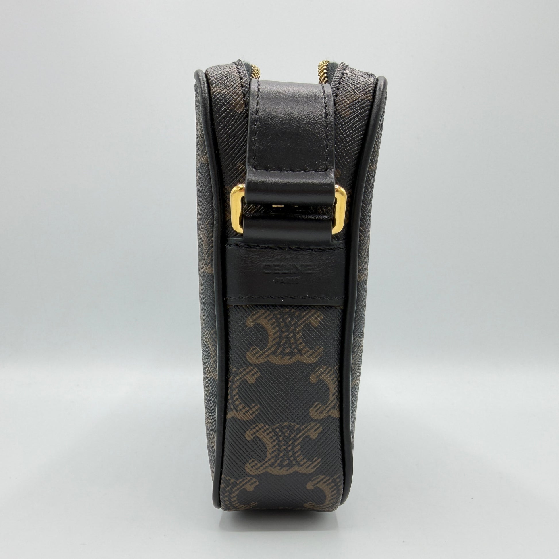 Messenger Bag Triomphe Canvas with Celine Print