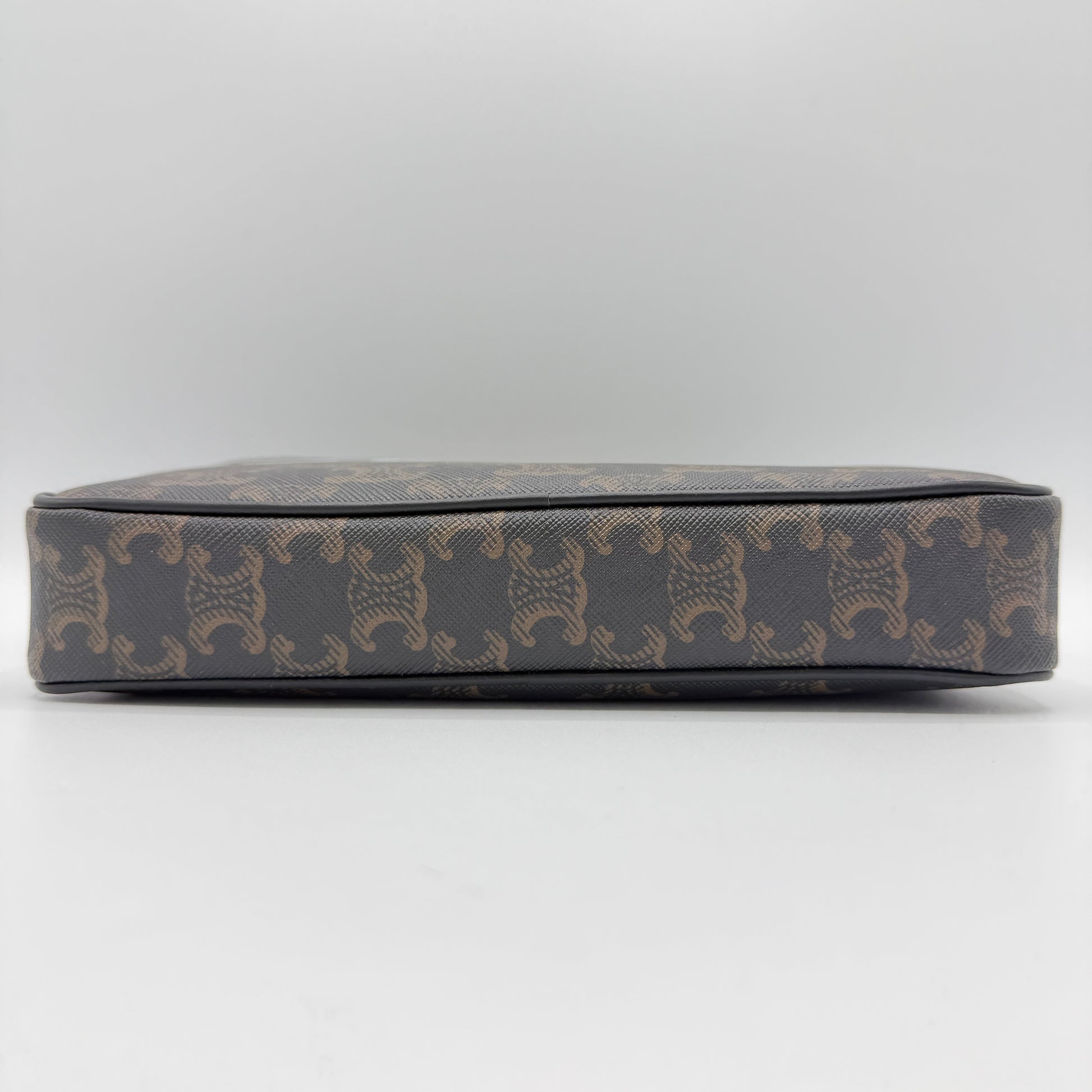 Messenger Bag Triomphe Canvas with Celine Print