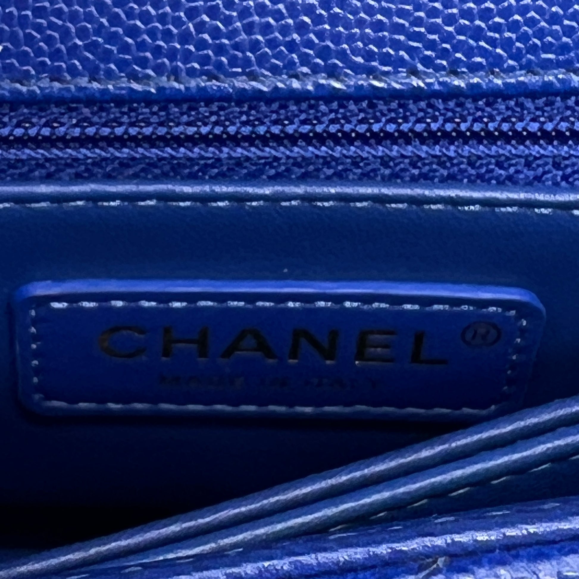 Chanel Coco Top Handle Bag Quilted Caviar Mini J2198 Twins