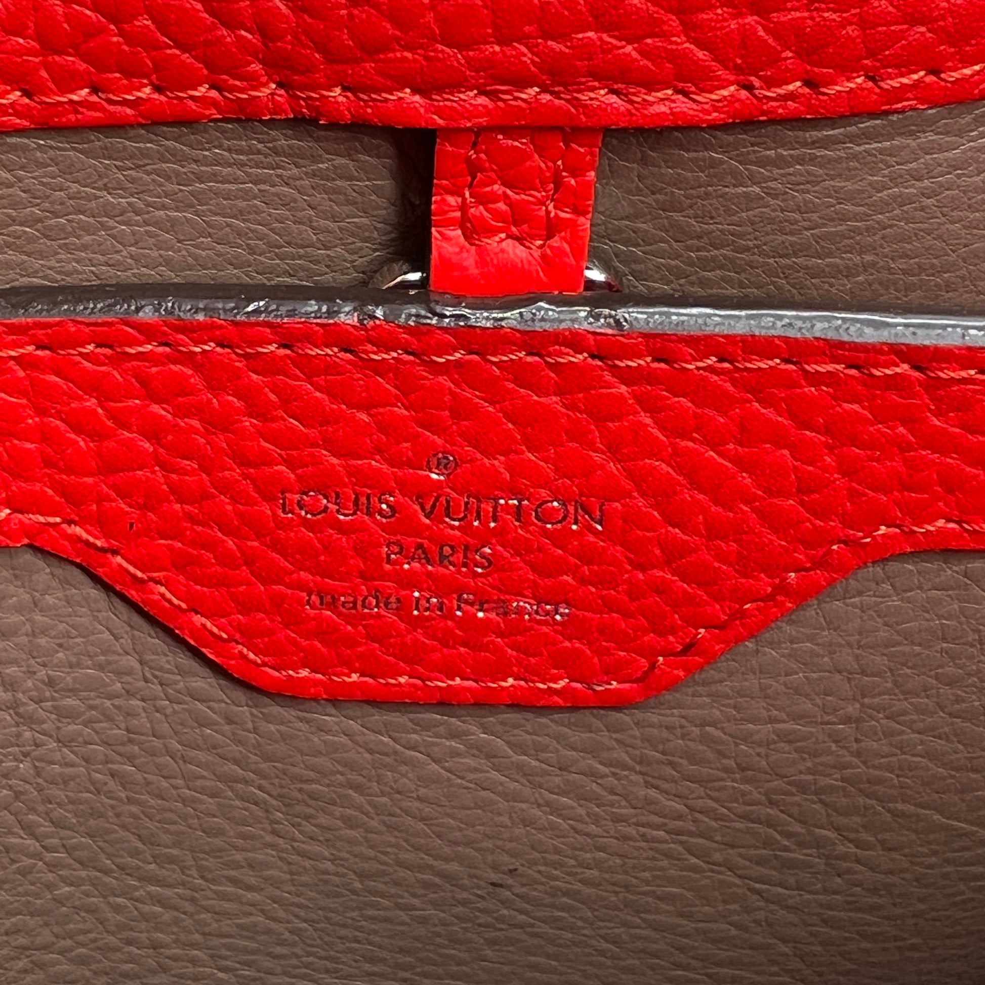Taurillon Leather Capucines BB Bag Twins