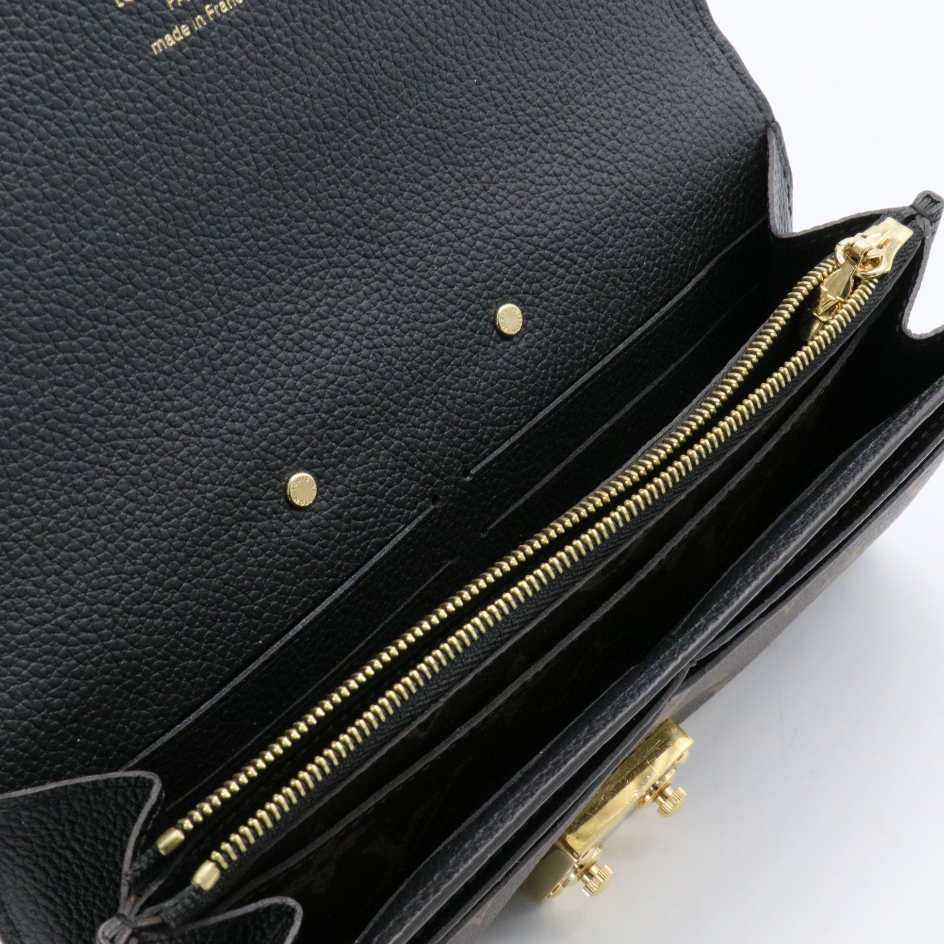 Pallas Wallet Monogram Canvas and Calfskin