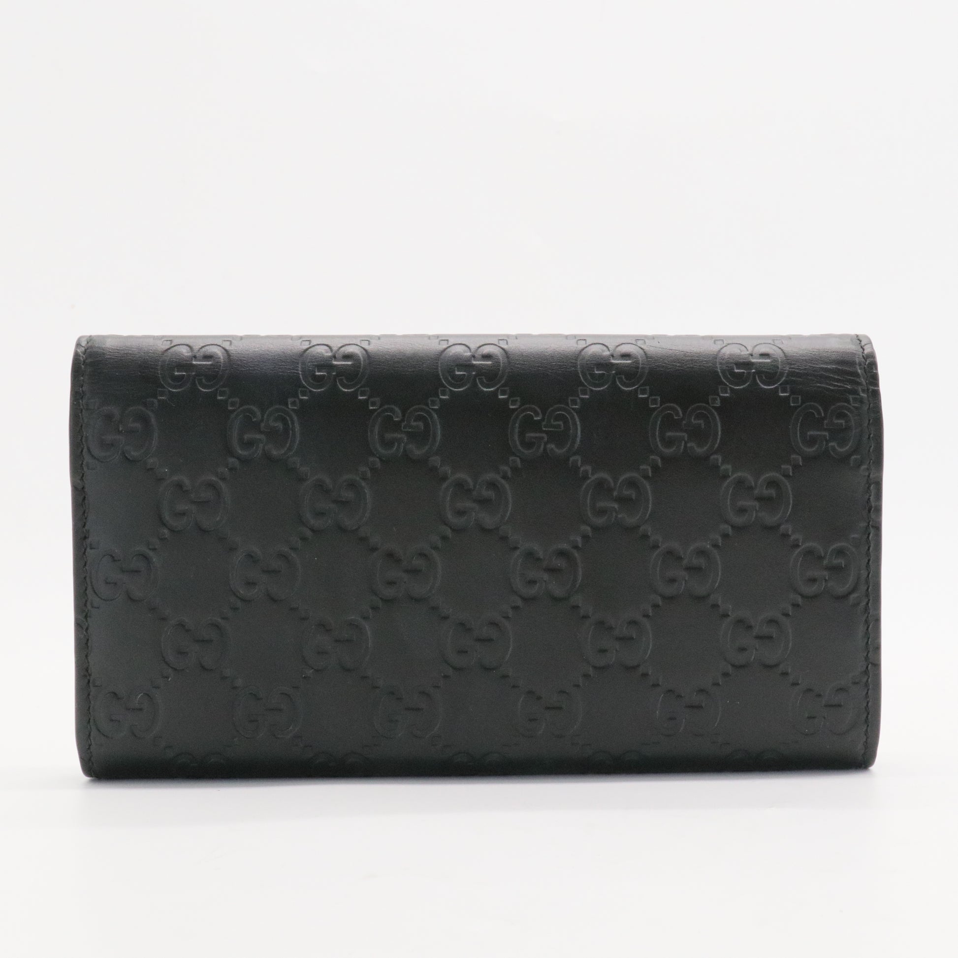 Icon Continental Wallet Guccissima Leather