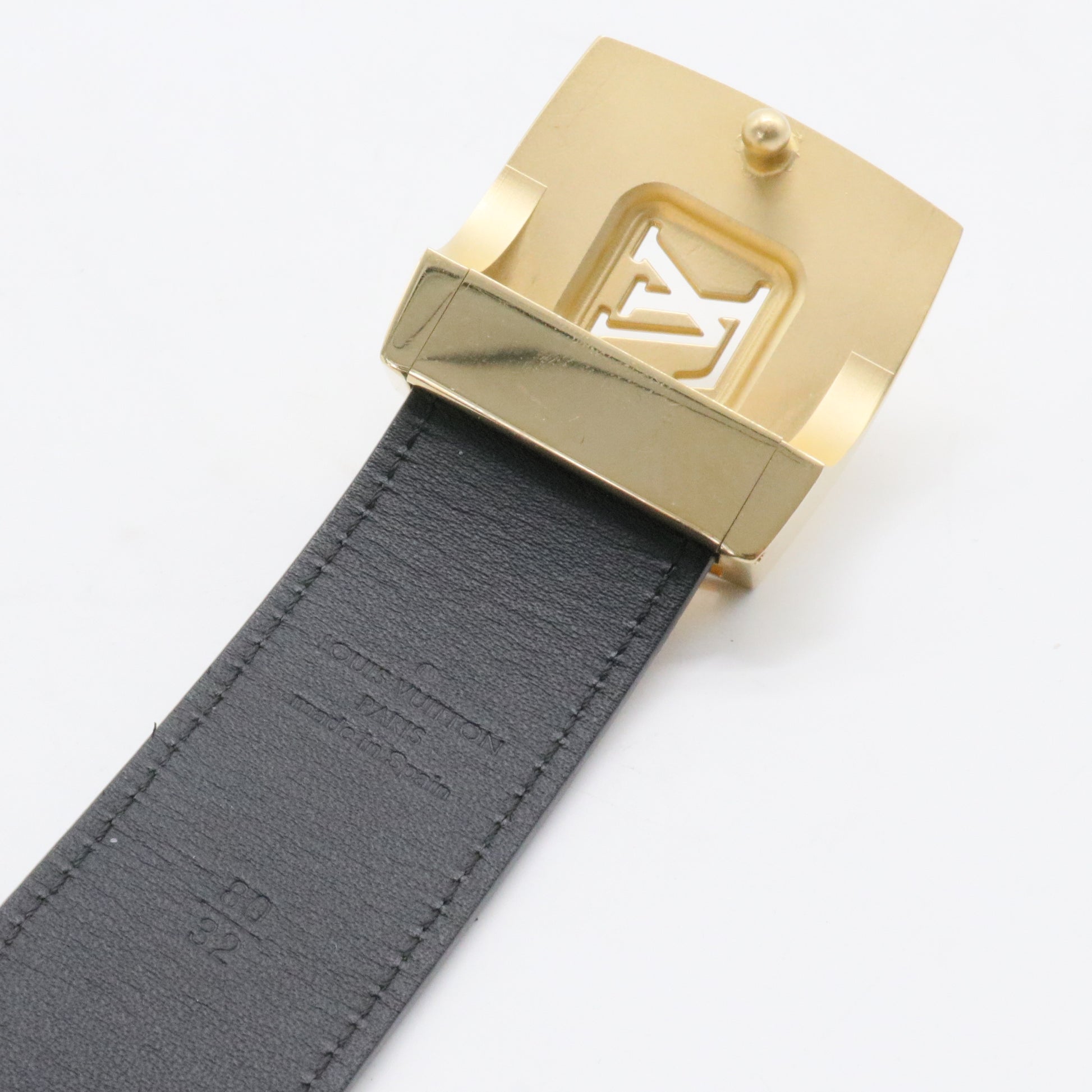 LV Cut Reversible Belt Monogram Multicolor