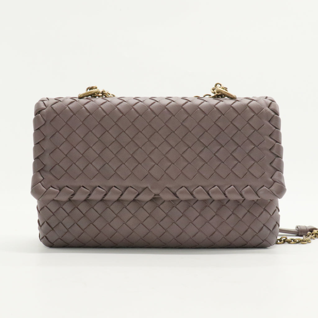 Olimpia Crossbody Bag Intrecciato Nappa Baby