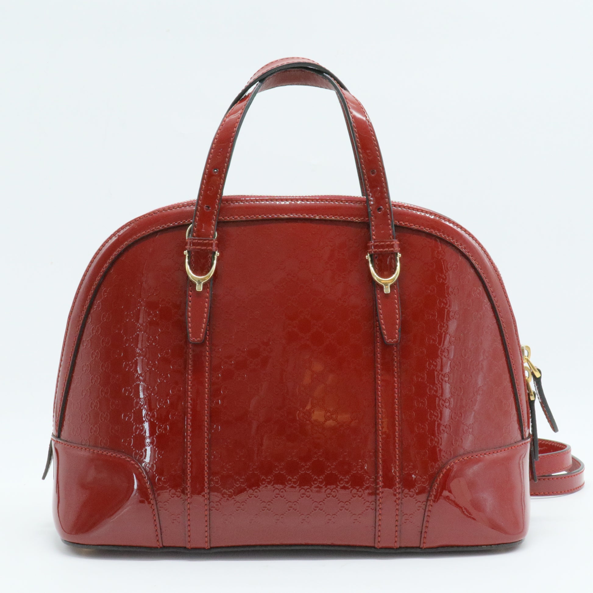 Nice Top Handle Bag Microguccissima Patent Small