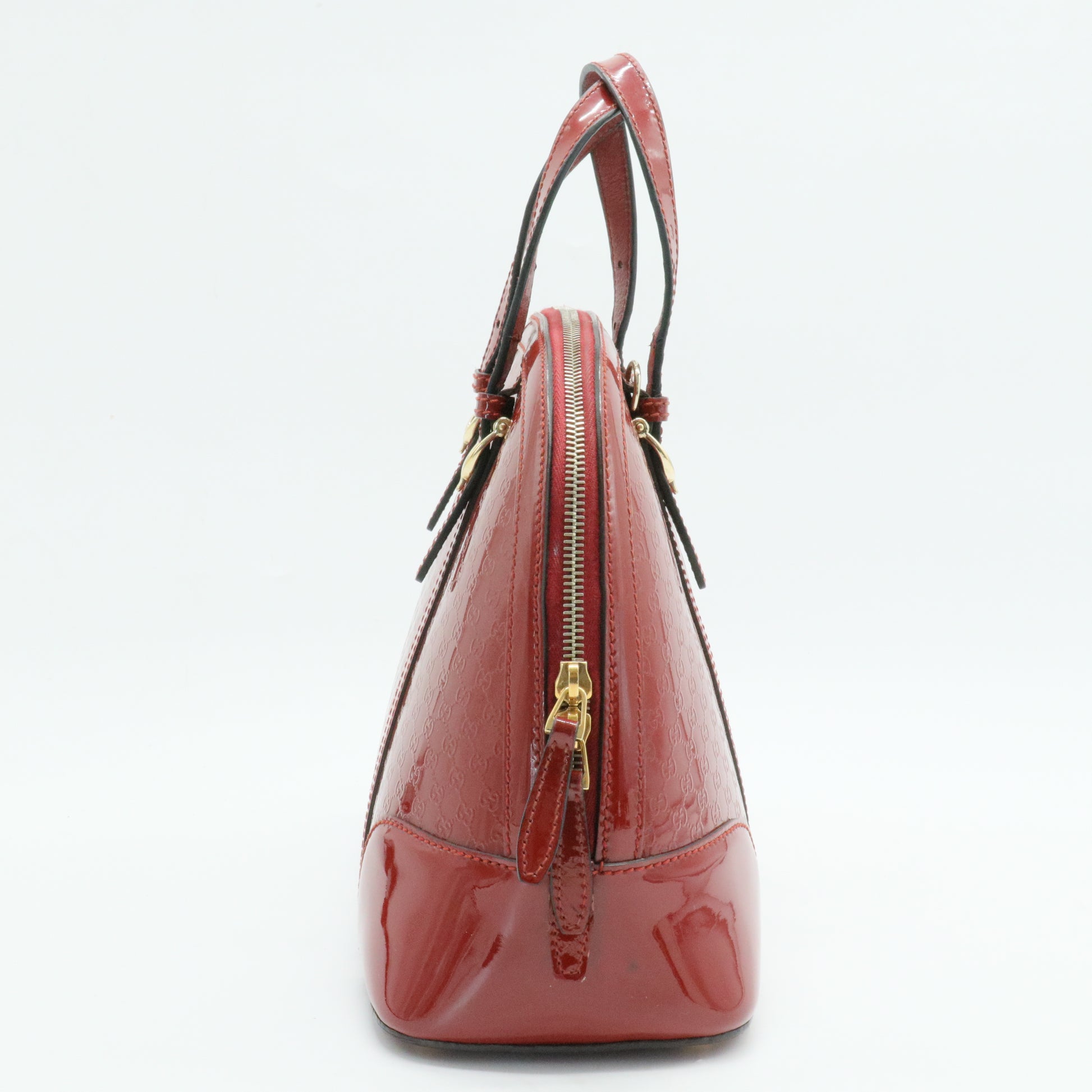 Nice Top Handle Bag Microguccissima Patent Small