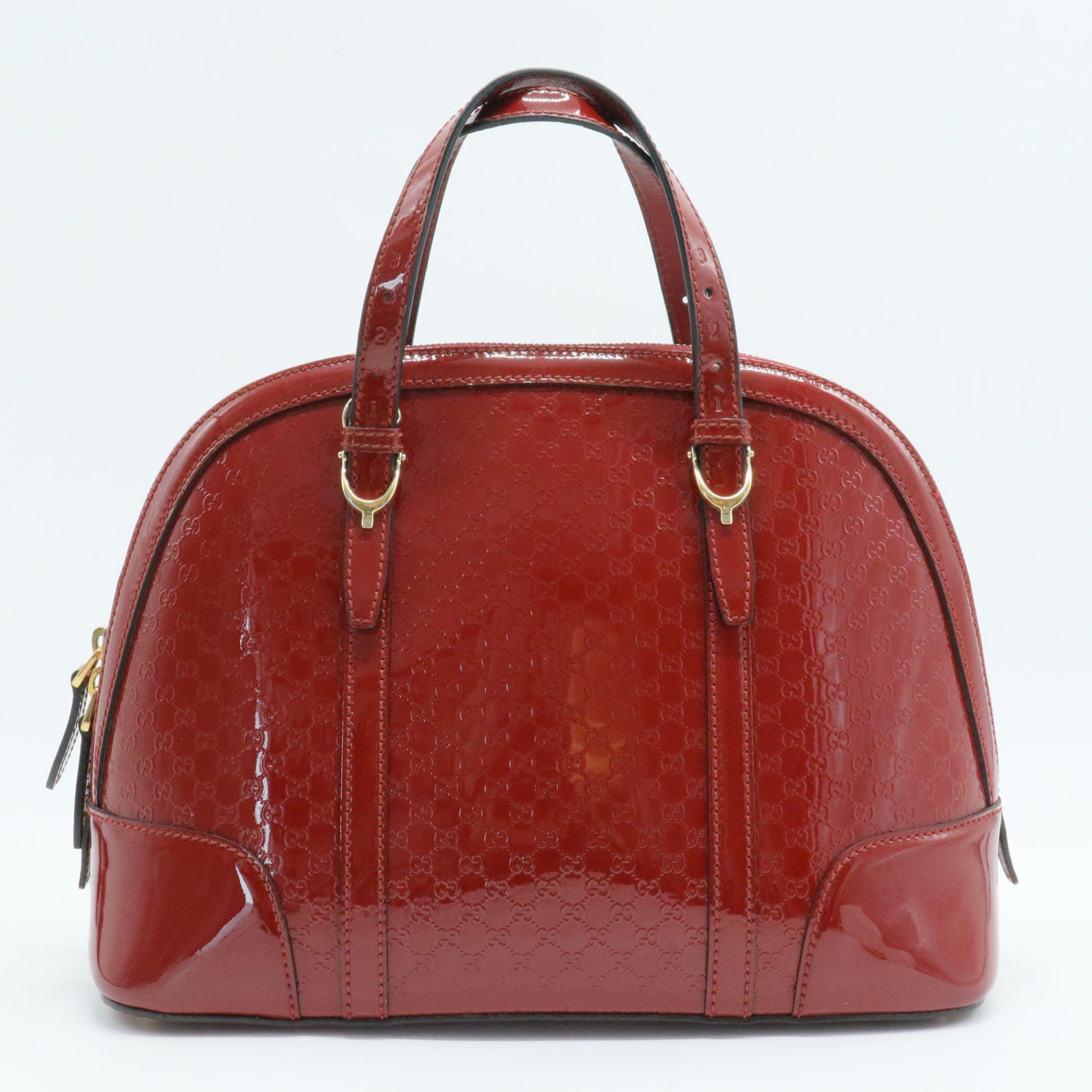 Nice Top Handle Bag Microguccissima Patent Small
