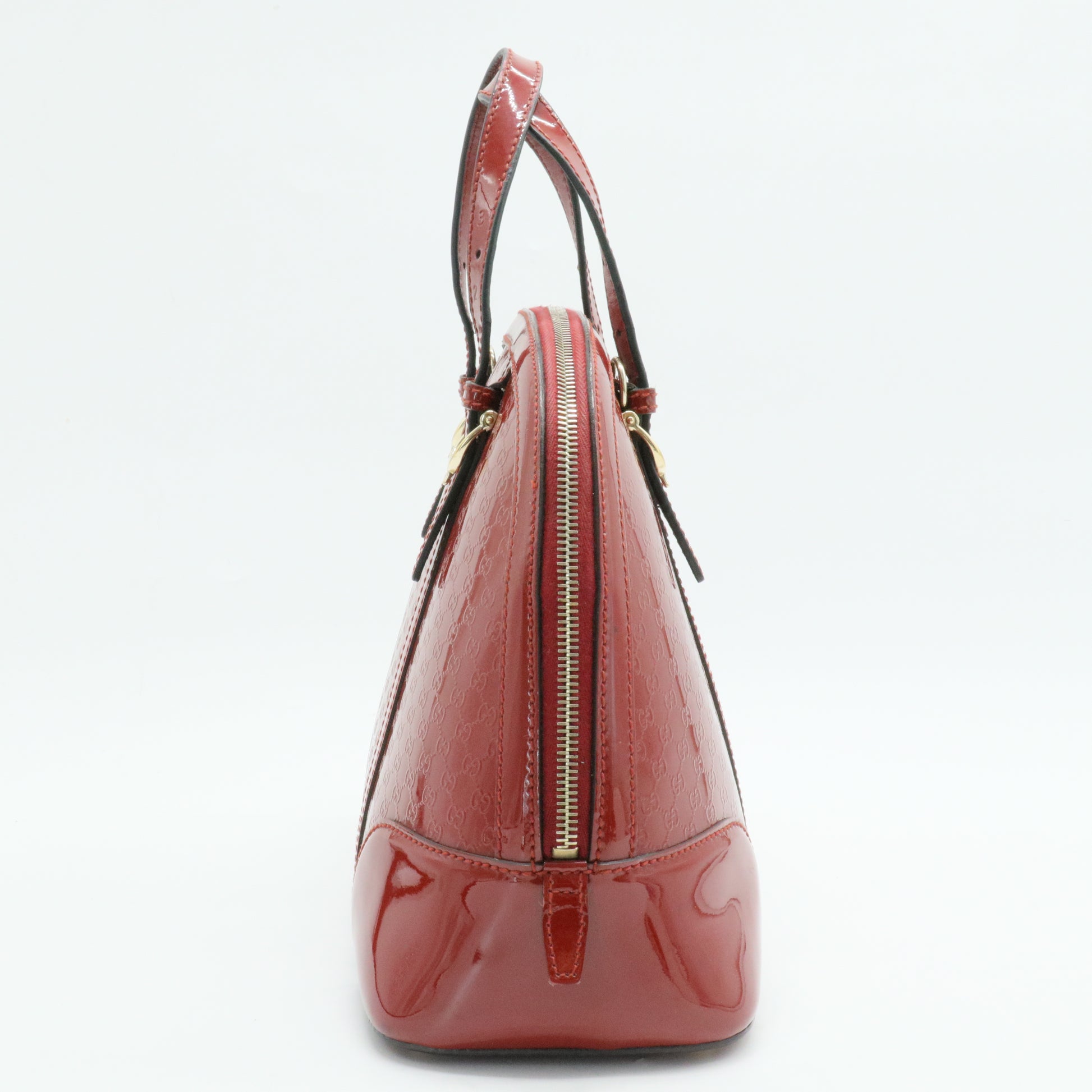 Nice Top Handle Bag Microguccissima Patent Small