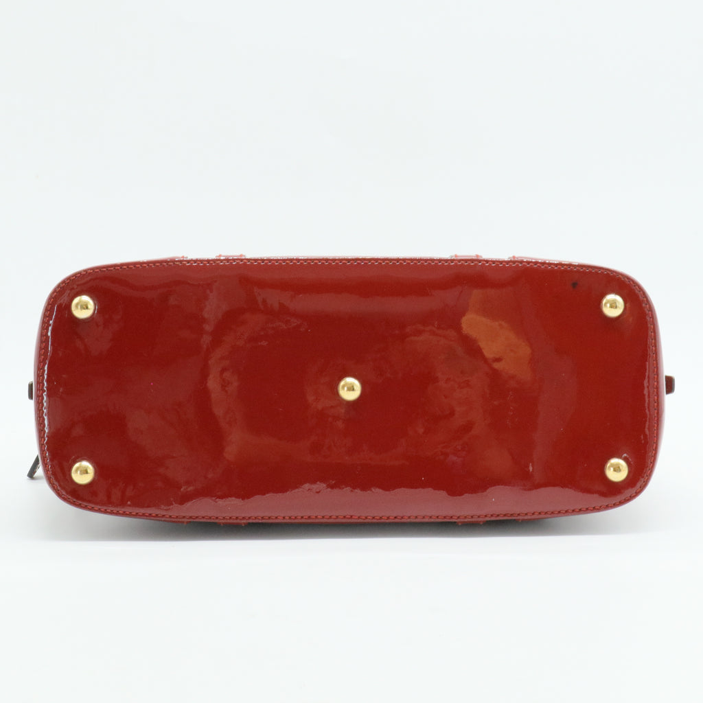 Nice Top Handle Bag Microguccissima Patent Small