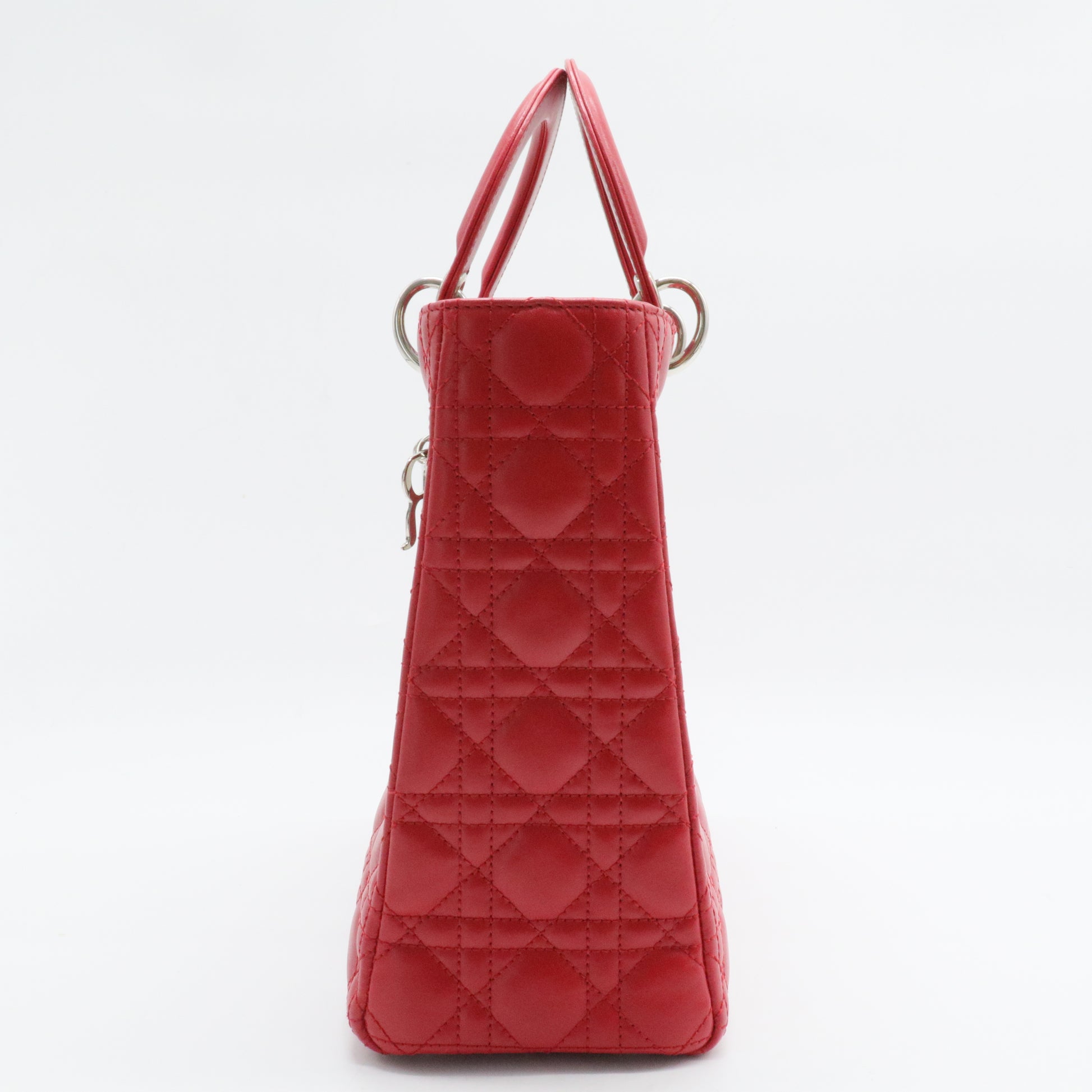 Lady Dior Bag Cannage Quilt Lambskin Large