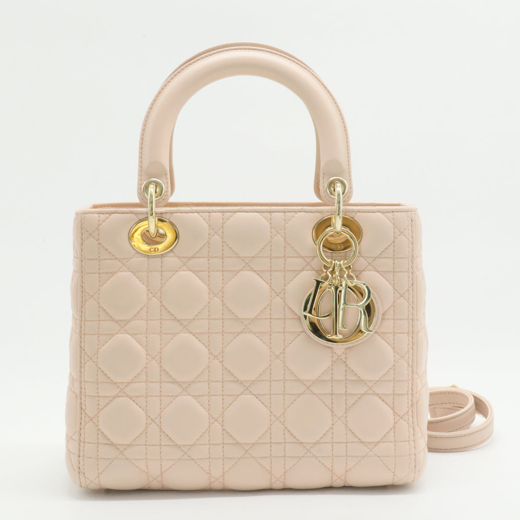 My Lady Dior Bag Cannage Quilt Lambskin