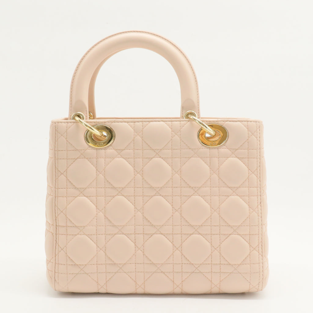 My Lady Dior Bag Cannage Quilt Lambskin