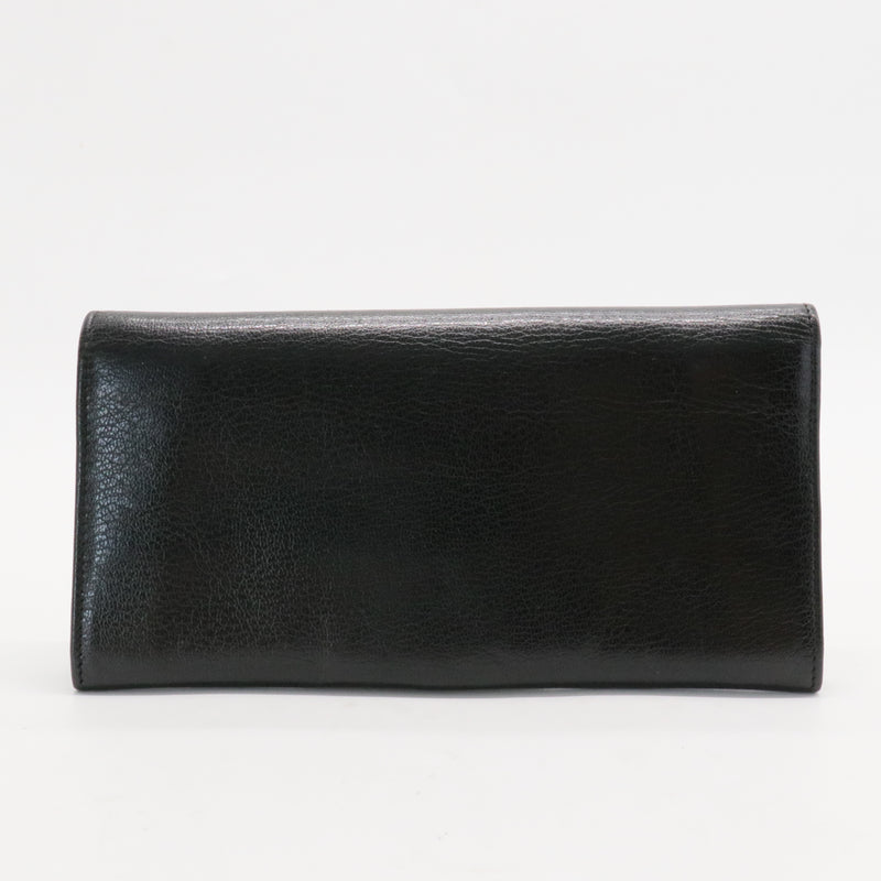 Gancini French Wallet Leather