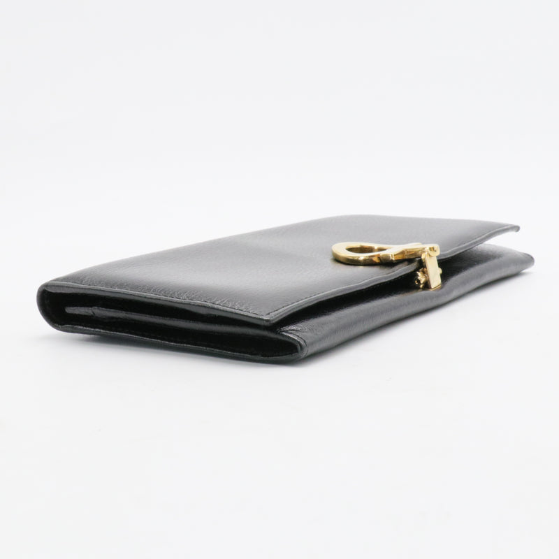 Gancini French Wallet Leather