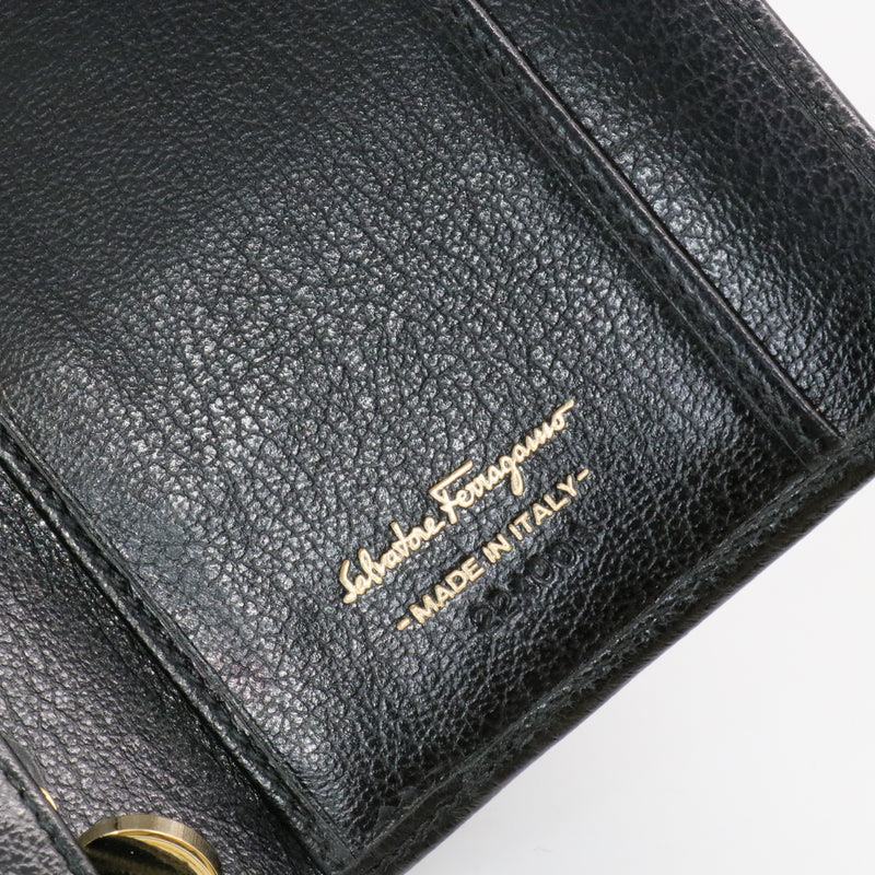 Gancini French Wallet Leather